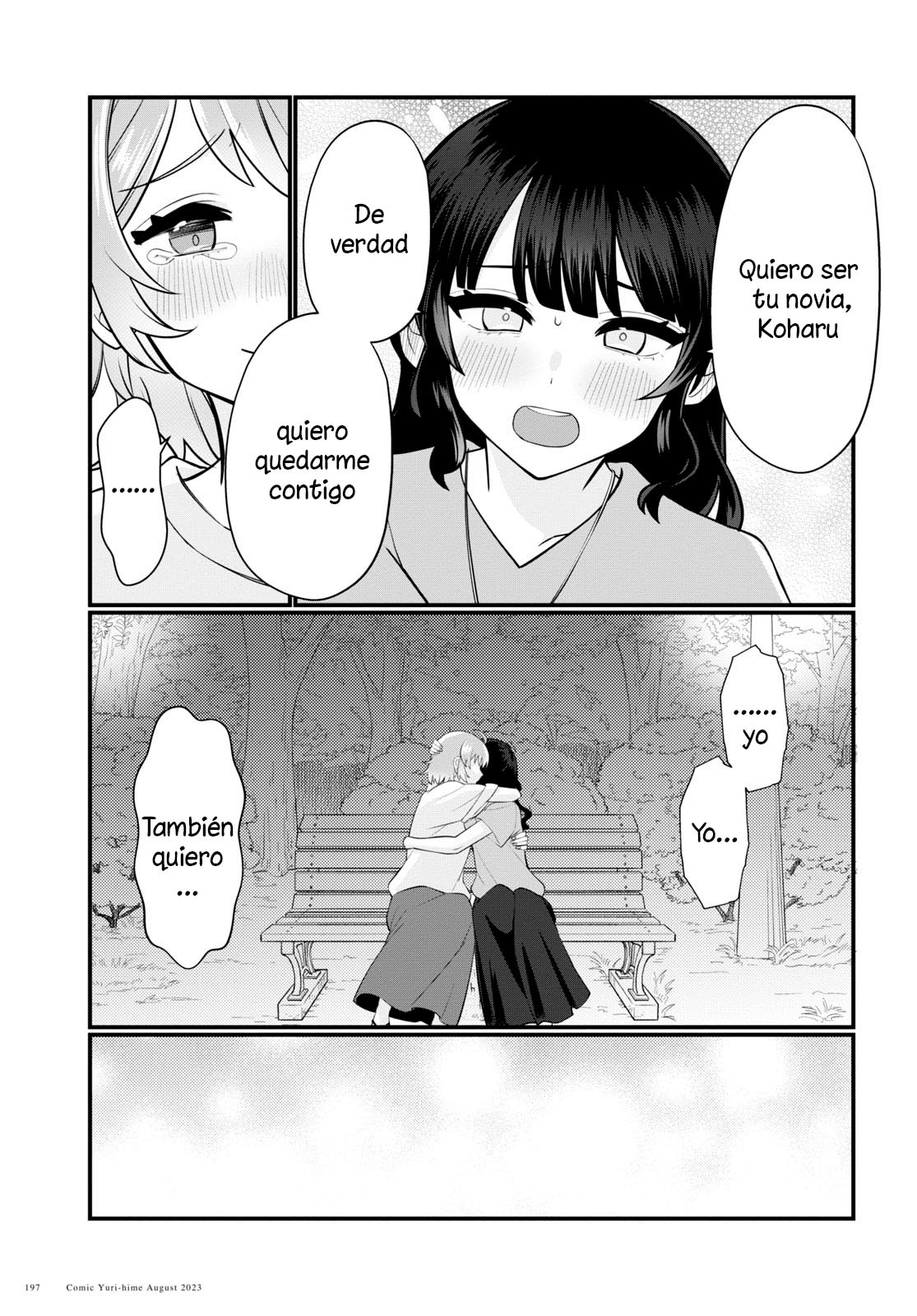 Koharu to Minato: Watashi no Partner wa Onna no Ko Capitulo 10 página 28