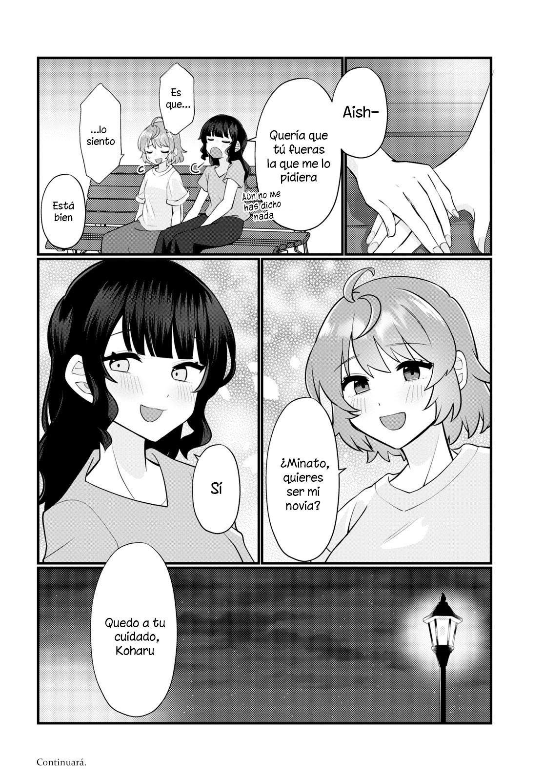 Koharu to Minato: Watashi no Partner wa Onna no Ko Capitulo 10 página 29