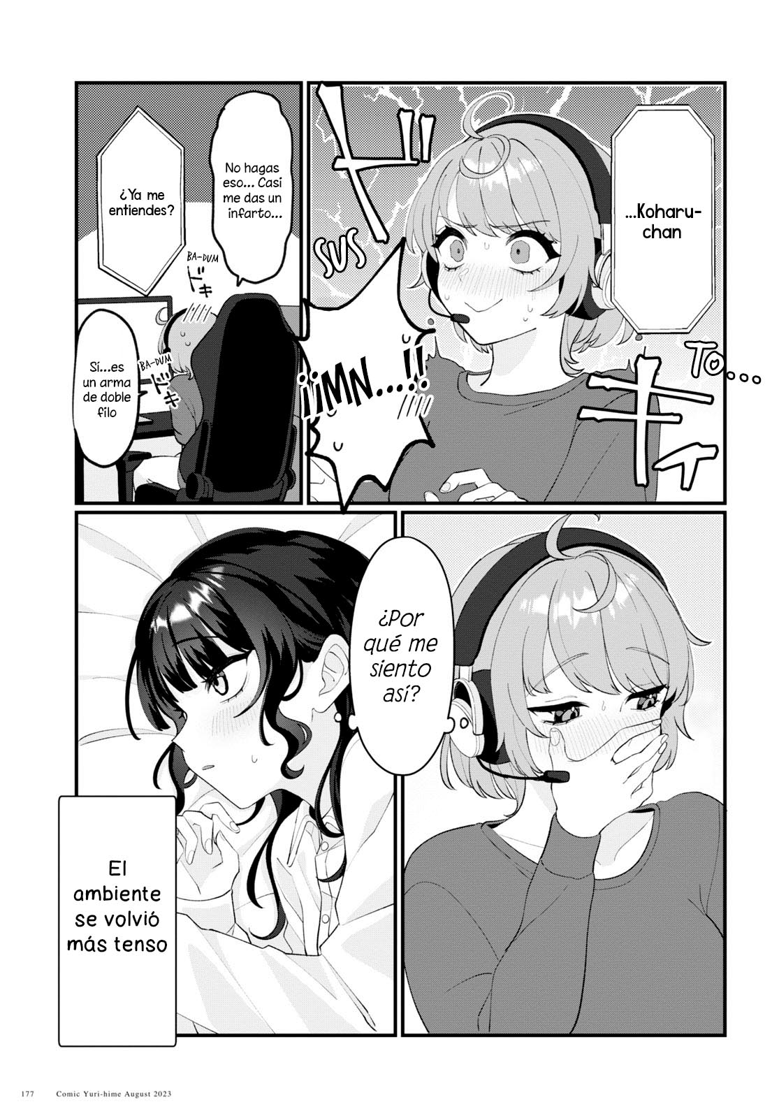 Koharu to Minato: Watashi no Partner wa Onna no Ko Capitulo 10 página 8