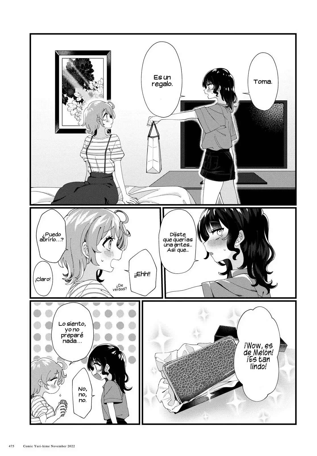 Koharu to Minato: Watashi no Partner wa Onna no Ko Capitulo 2 página 8