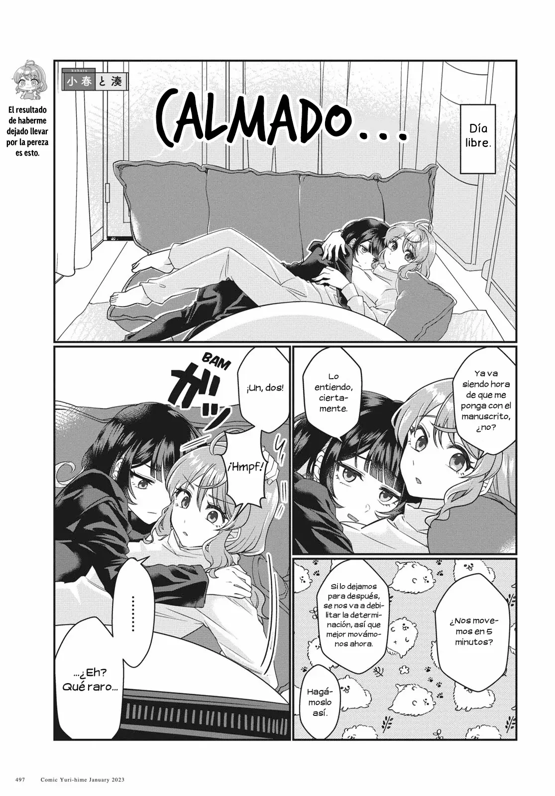 Koharu to Minato: Watashi no Partner wa Onna no Ko Capitulo 4 página 6