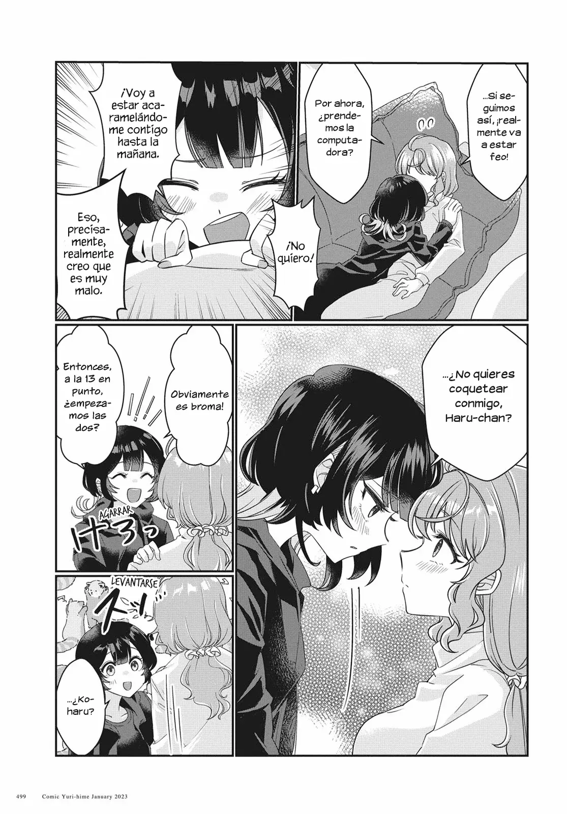 Koharu to Minato: Watashi no Partner wa Onna no Ko Capitulo 4 página 8