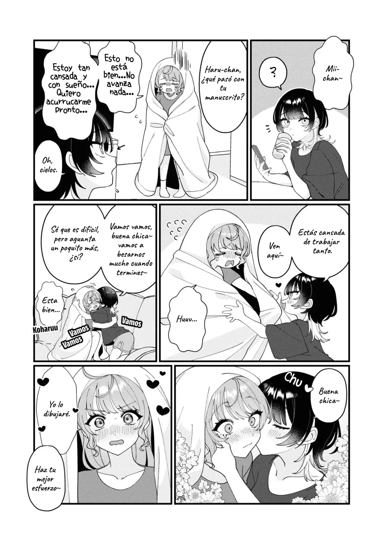 Koharu to Minato: Watashi no Partner wa Onna no Ko Capitulo 5.5 página 4
