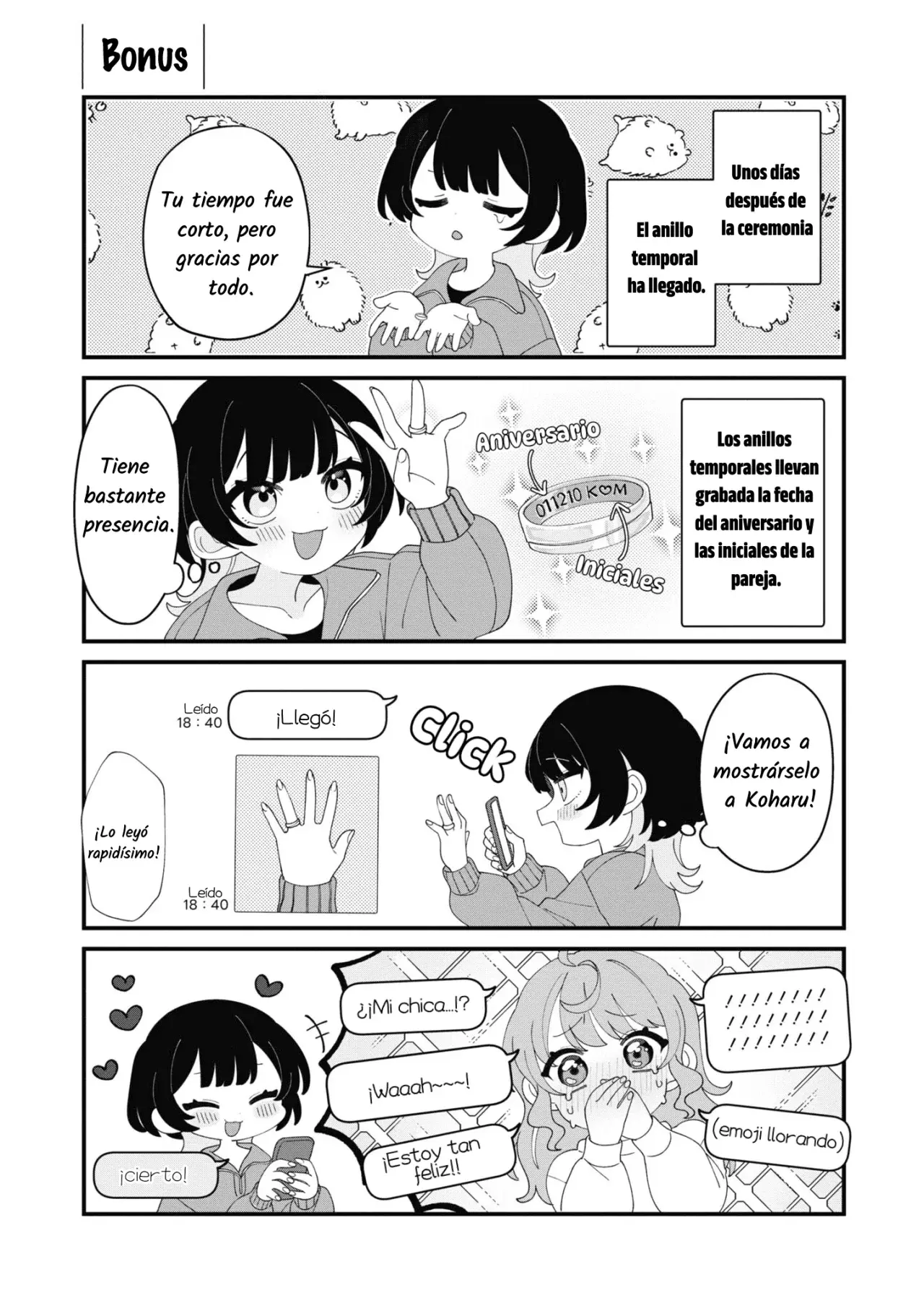 Koharu to Minato: Watashi no Partner wa Onna no Ko Capitulo 6 página 10