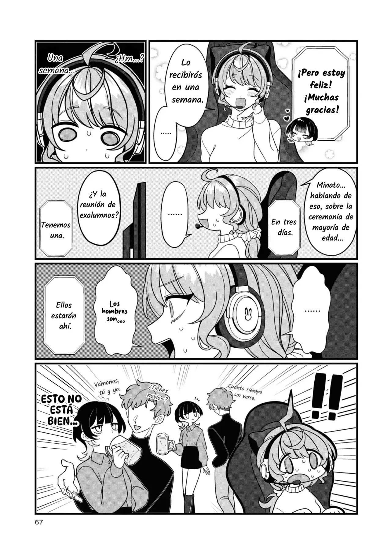 Koharu to Minato: Watashi no Partner wa Onna no Ko Capitulo 6 página 8