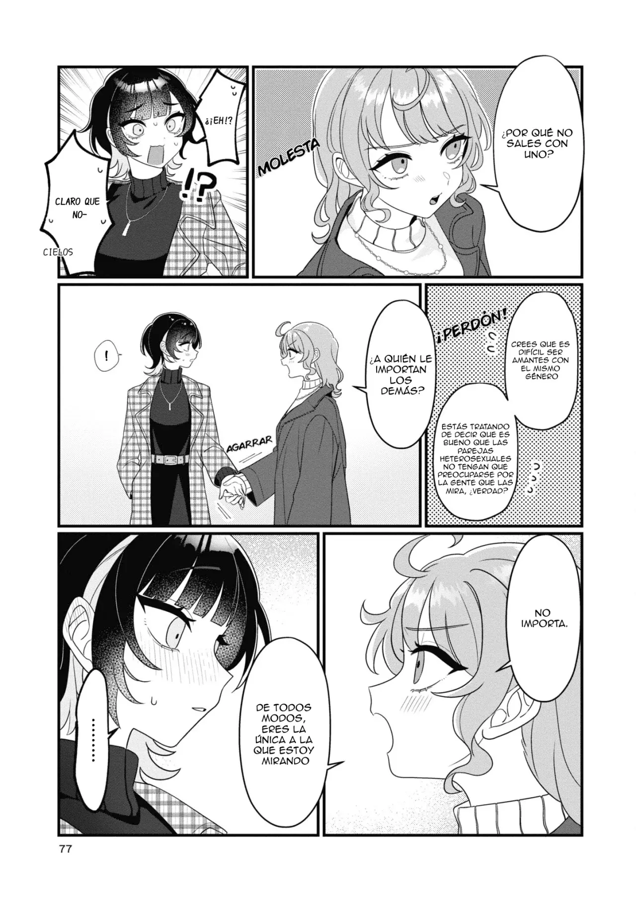 Koharu to Minato: Watashi no Partner wa Onna no Ko Capitulo 7 página 8