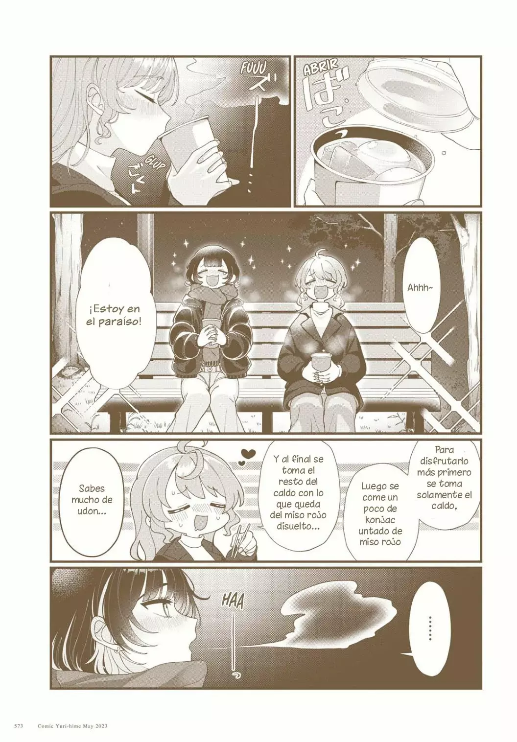 Koharu to Minato: Watashi no Partner wa Onna no Ko Capitulo 8 página 8