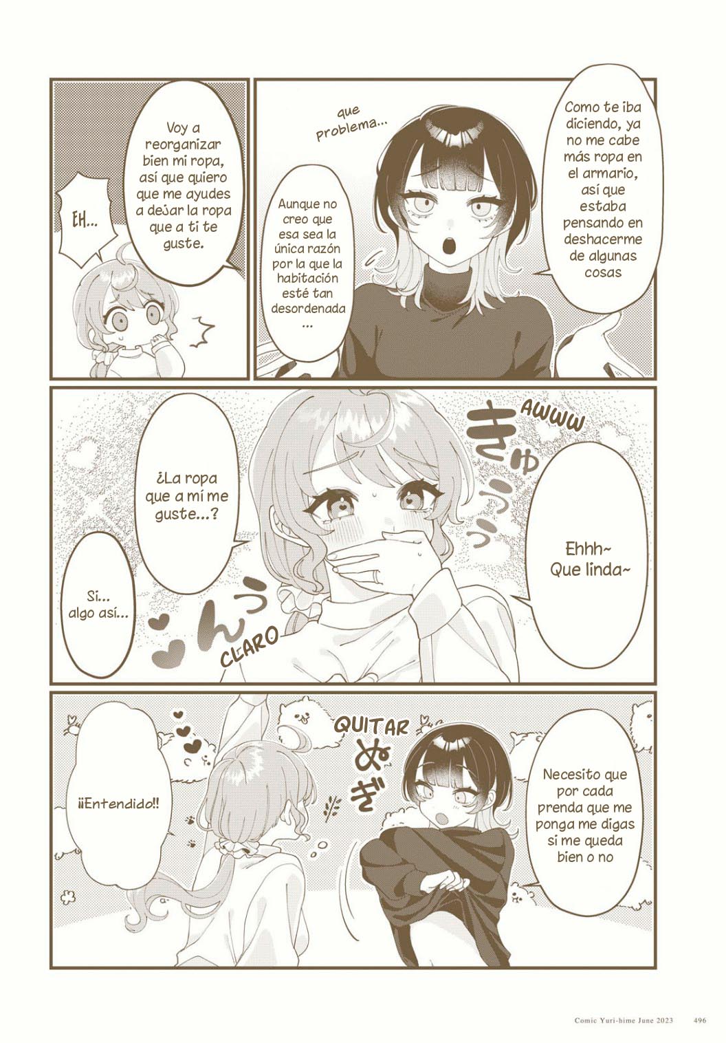 Koharu to Minato: Watashi no Partner wa Onna no Ko Capitulo 9 página 3