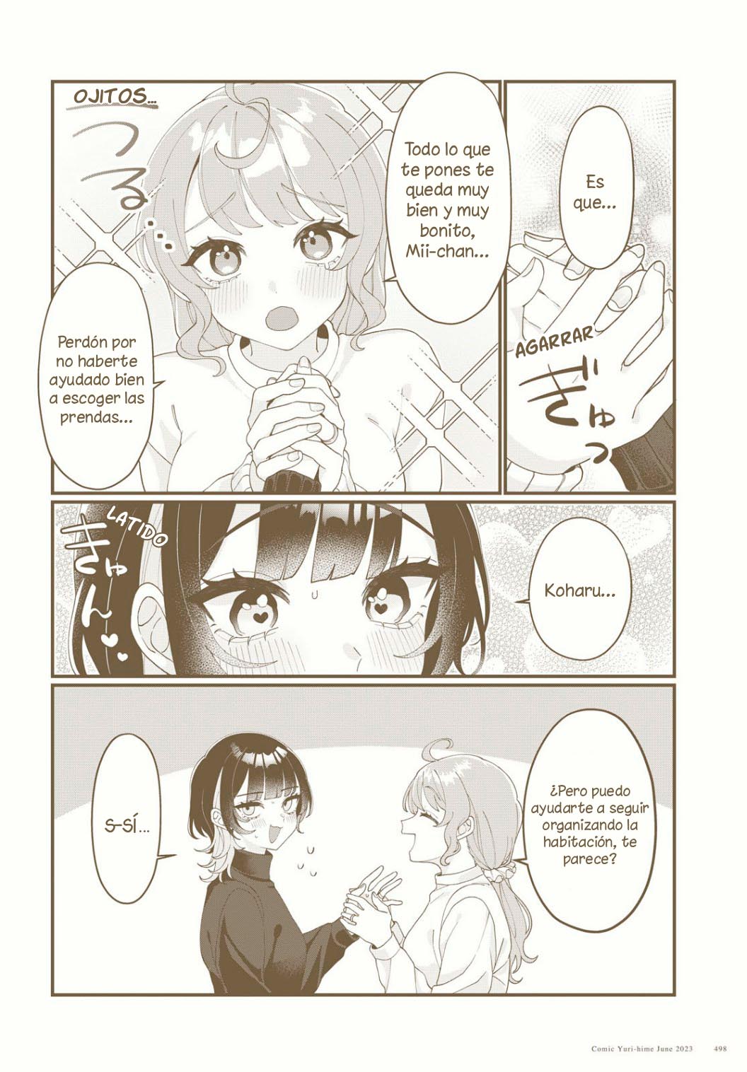 Koharu to Minato: Watashi no Partner wa Onna no Ko Capitulo 9 página 5