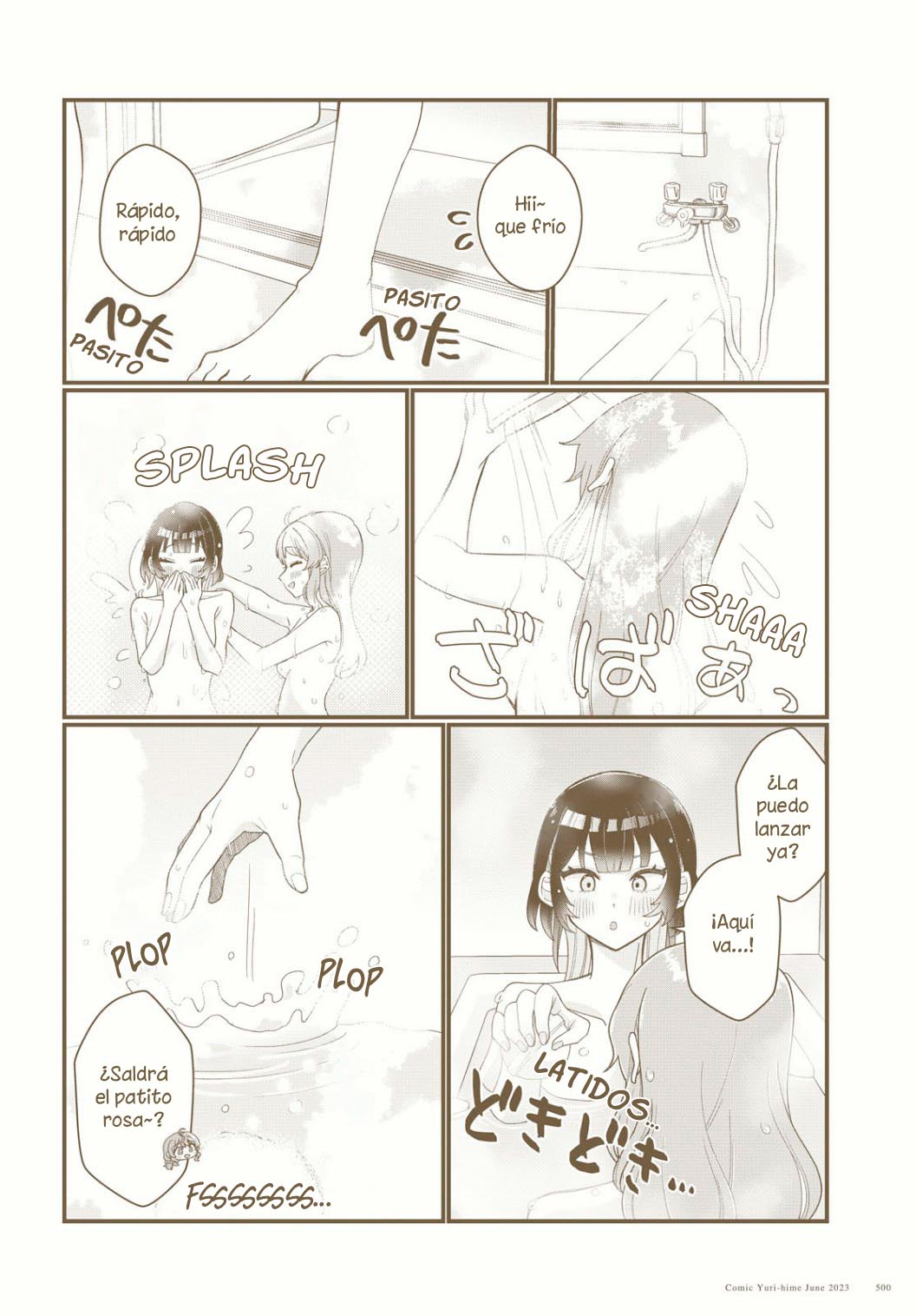 Koharu to Minato: Watashi no Partner wa Onna no Ko Capitulo 9 página 7