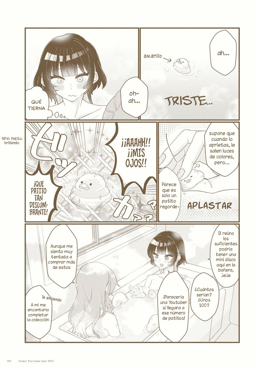 Koharu to Minato: Watashi no Partner wa Onna no Ko Capitulo 9 página 8
