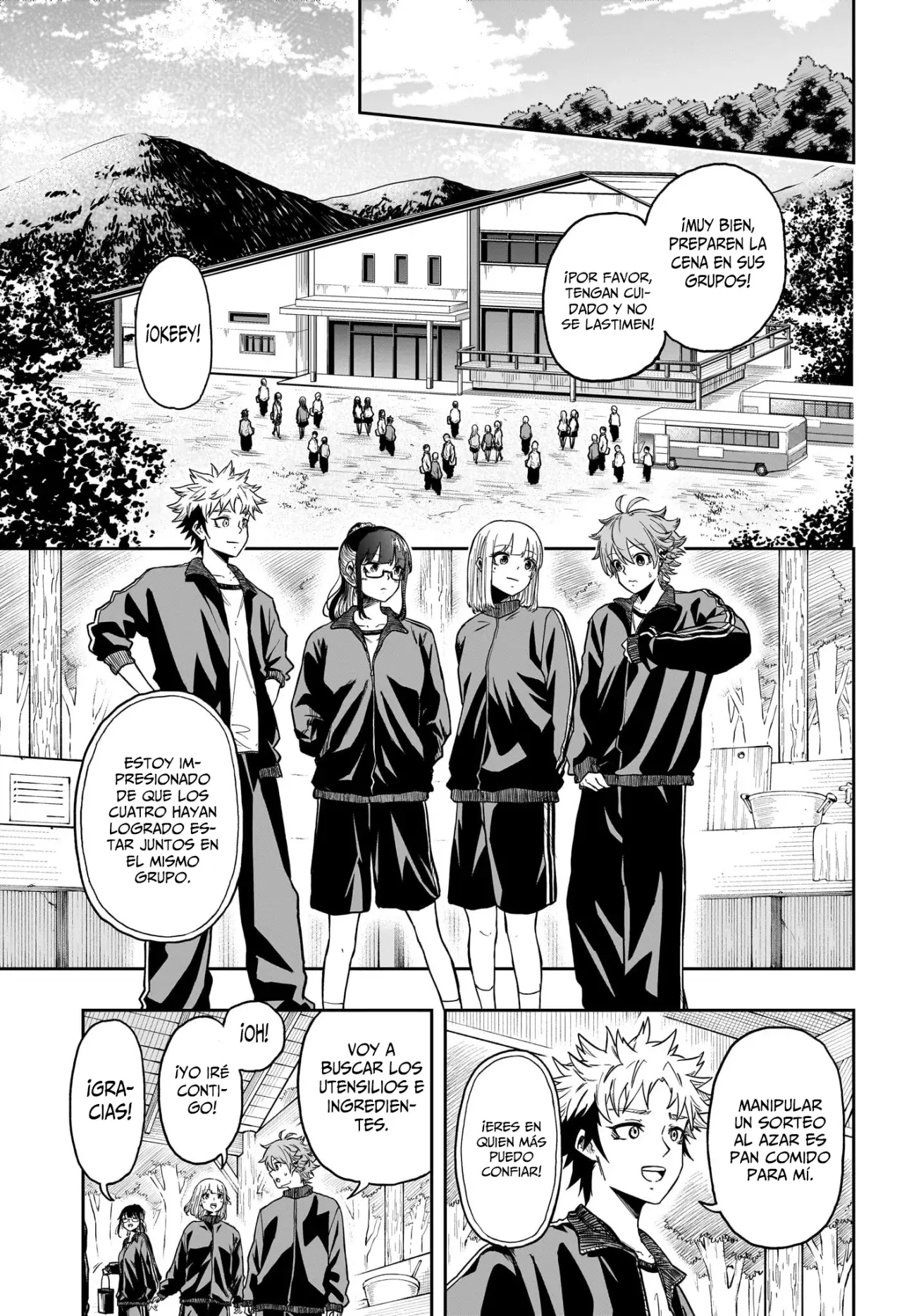 Shinobi Undecover Capitulo 14: Misión en el Campamento Escolar página 4