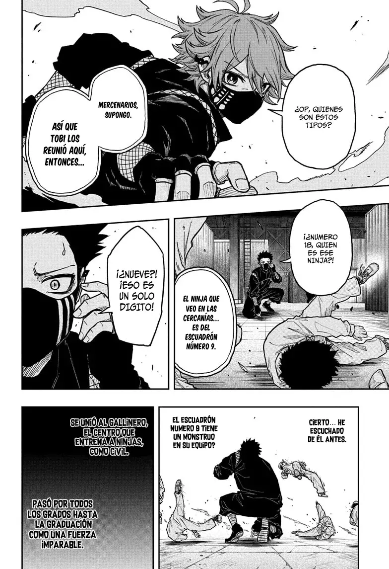 Shinobi Undecover Capitulo 21: Escuadrón N°9 página 16