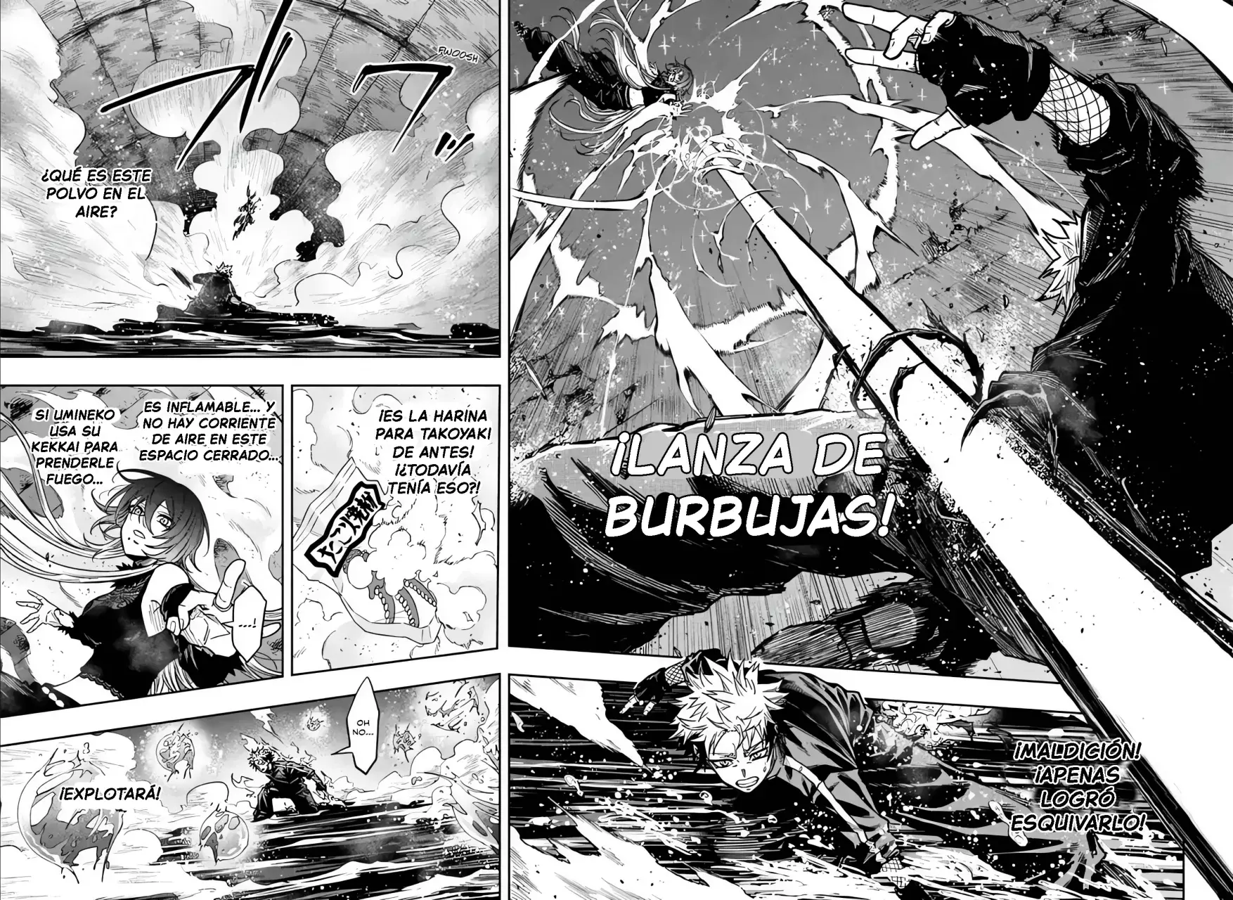 Shinobi Undecover Capitulo 64: Arde, Umineko página 14