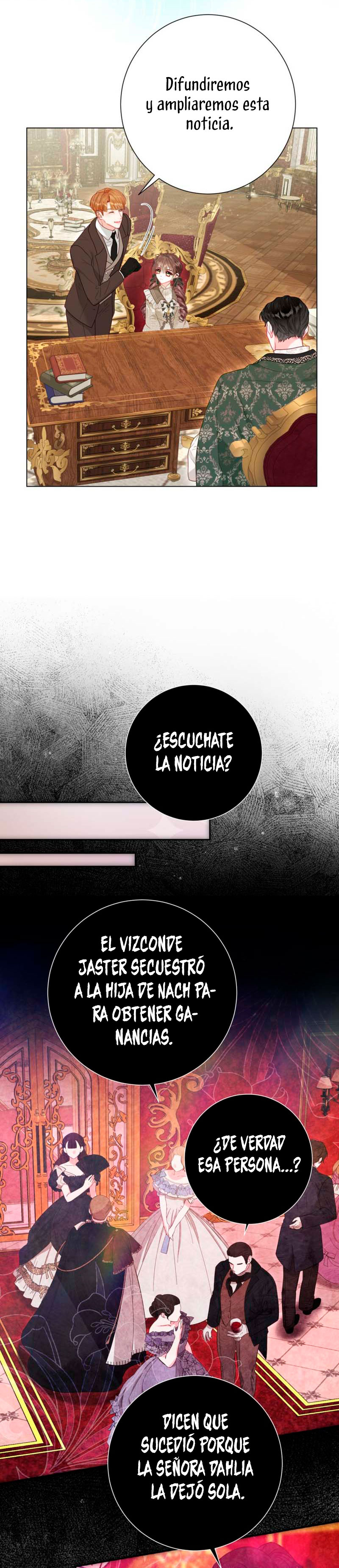 El mundo en el que desapareció la amada hermana Capitulo 41 página 22