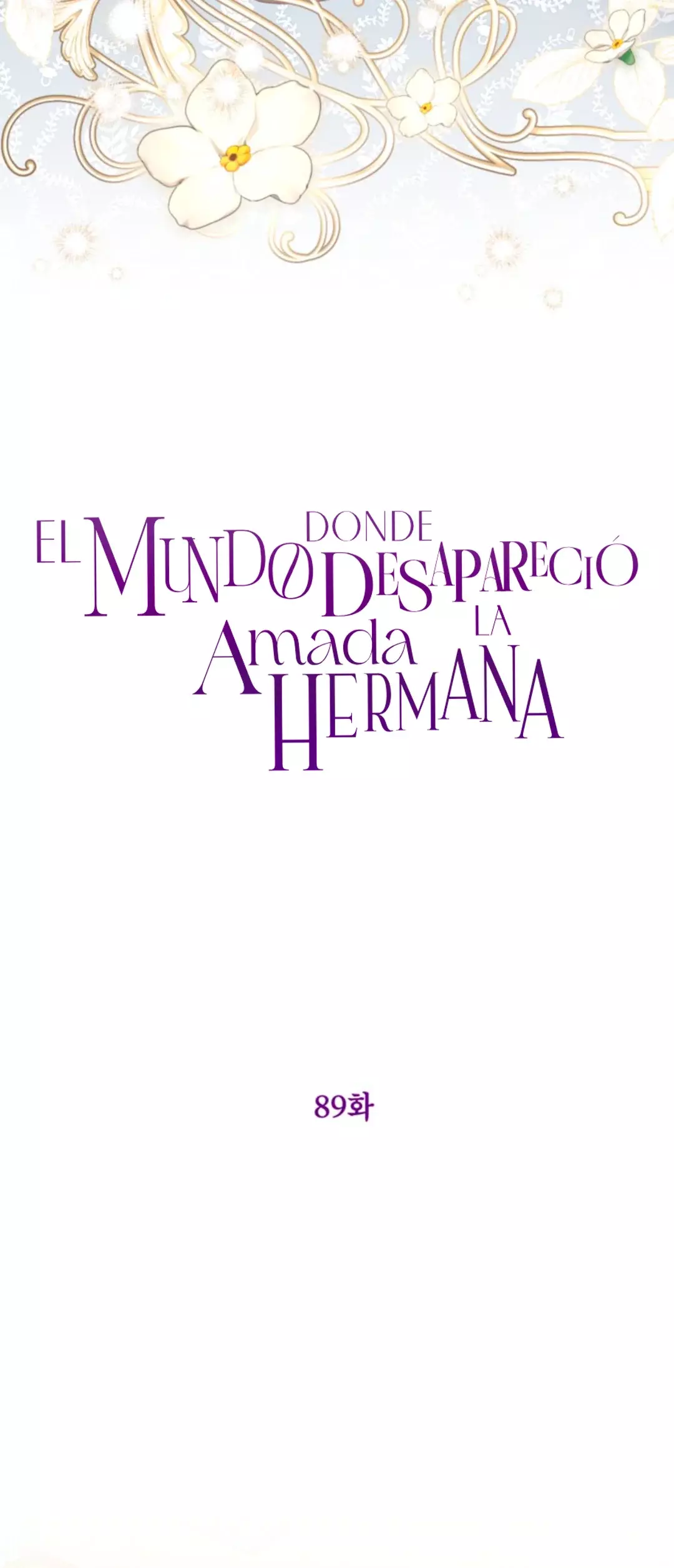 El mundo en el que desapareció la amada hermana Capitulo 89 página 34