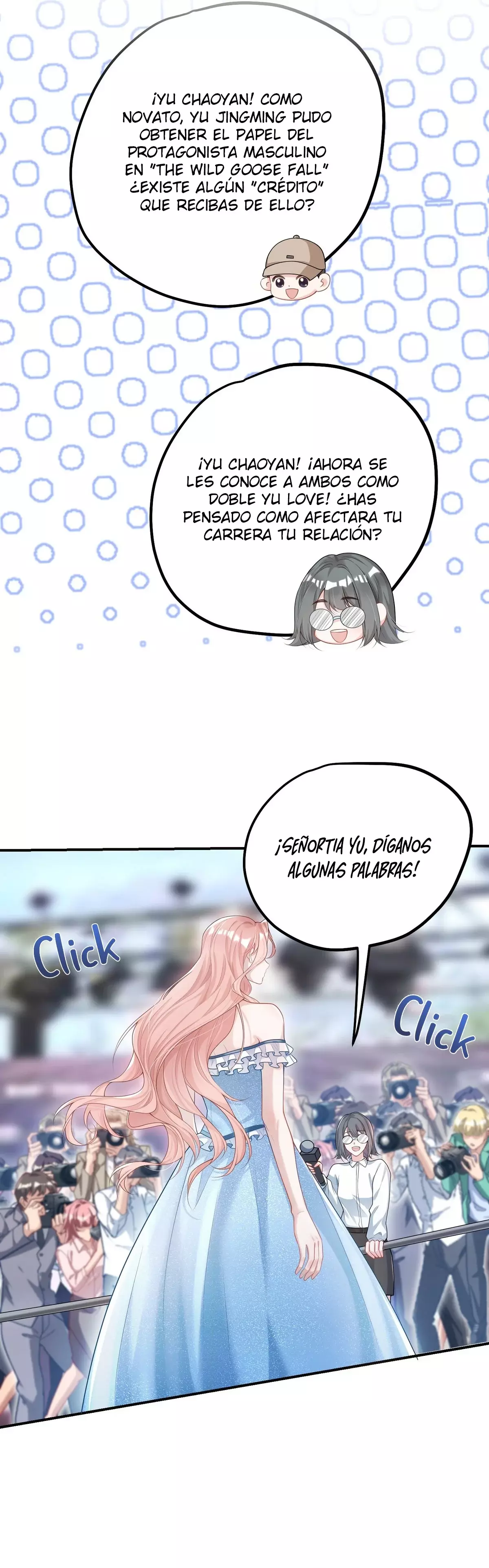 Ella parece estar coqueteando conmigo. Capitulo 1: Mi Novia página 10