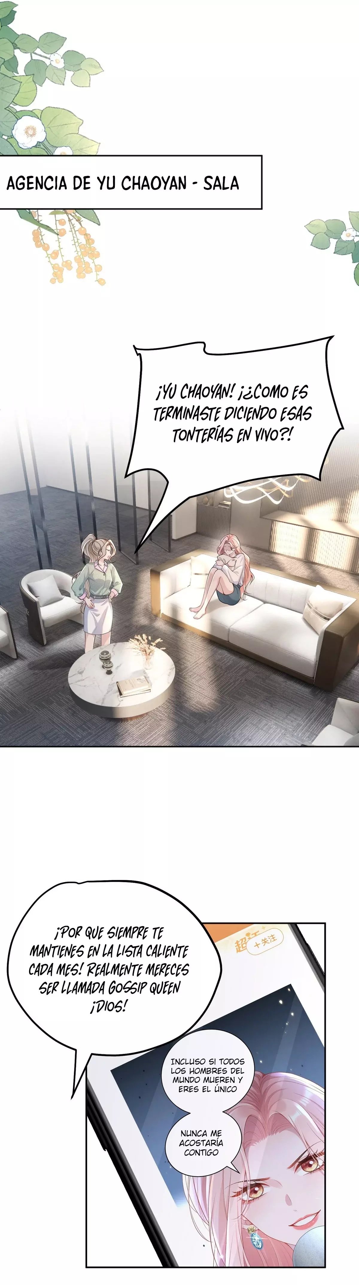 Ella parece estar coqueteando conmigo. Capitulo 1: Mi Novia página 15