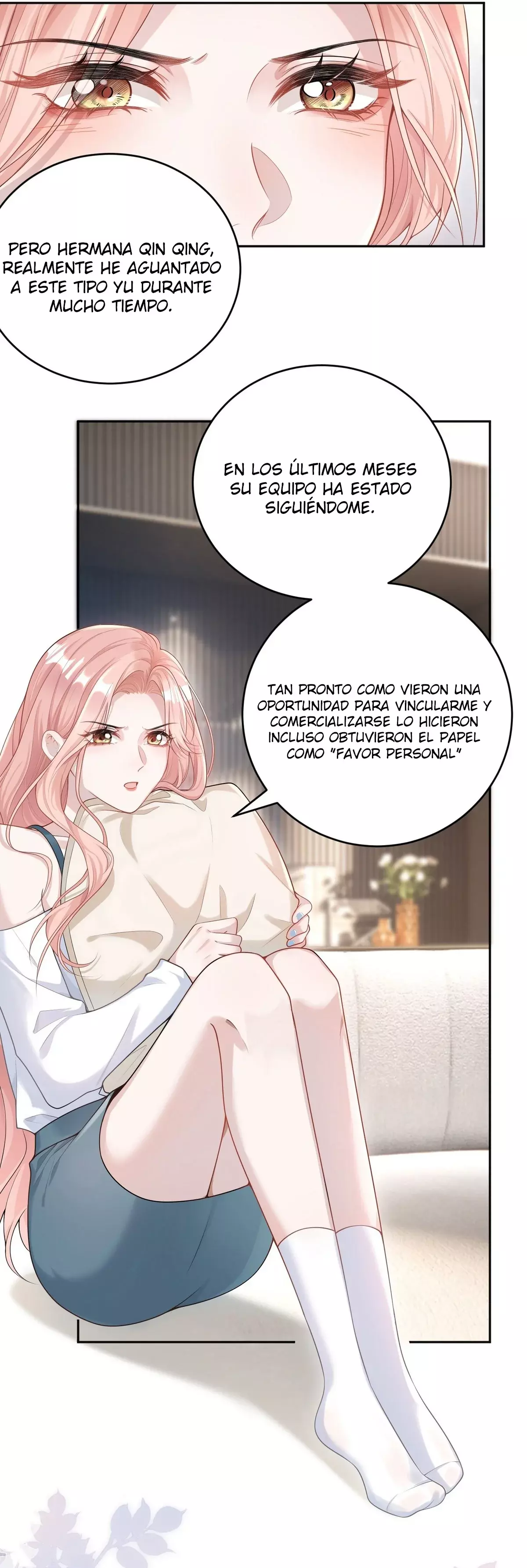 Ella parece estar coqueteando conmigo. Capitulo 1: Mi Novia página 17