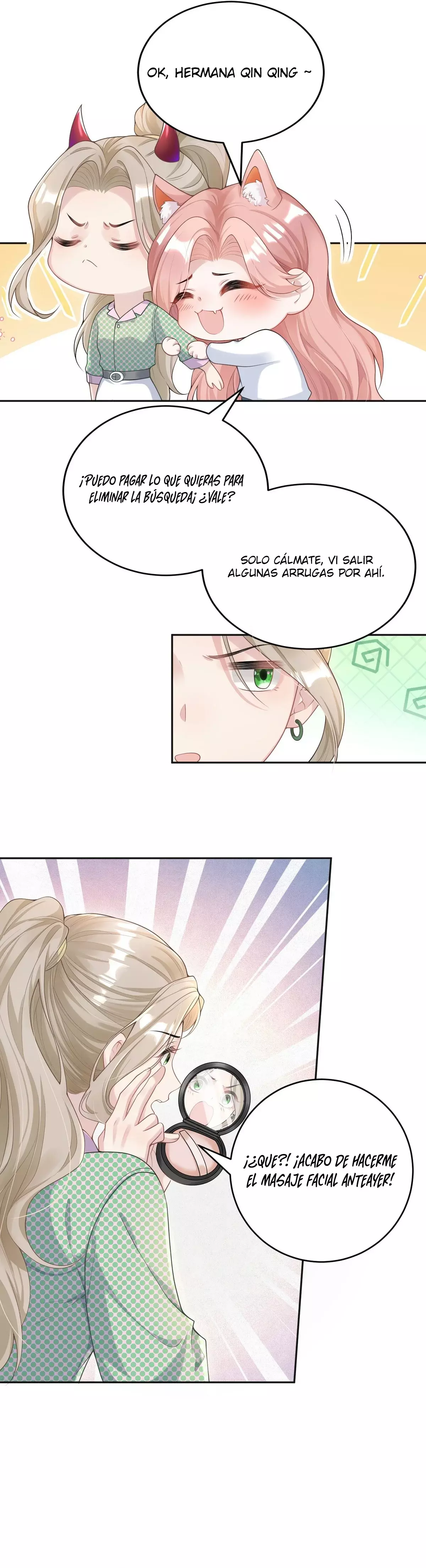 Ella parece estar coqueteando conmigo. Capitulo 1: Mi Novia página 21