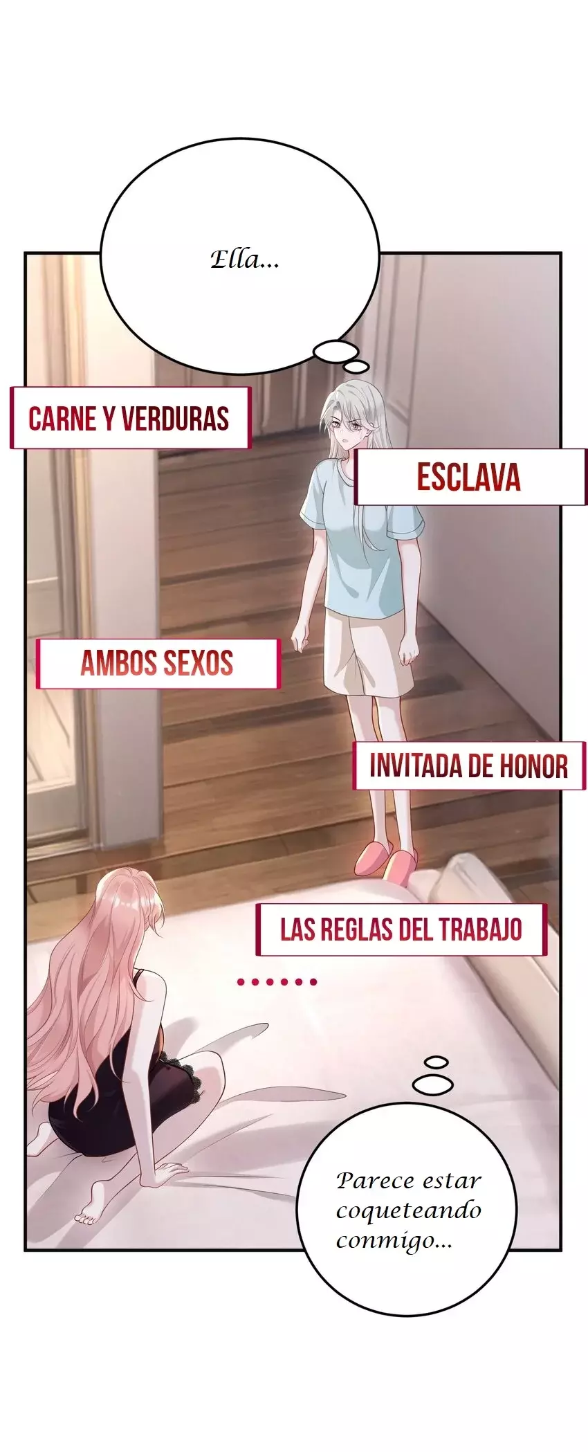 Ella parece estar coqueteando conmigo. Capitulo 11 página 11