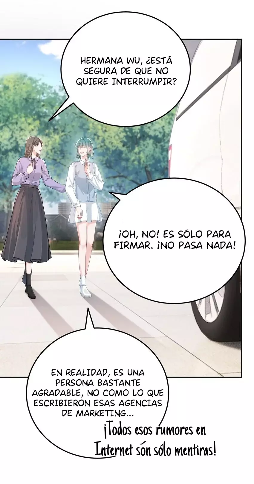 Ella parece estar coqueteando conmigo. Capitulo 27 página 29