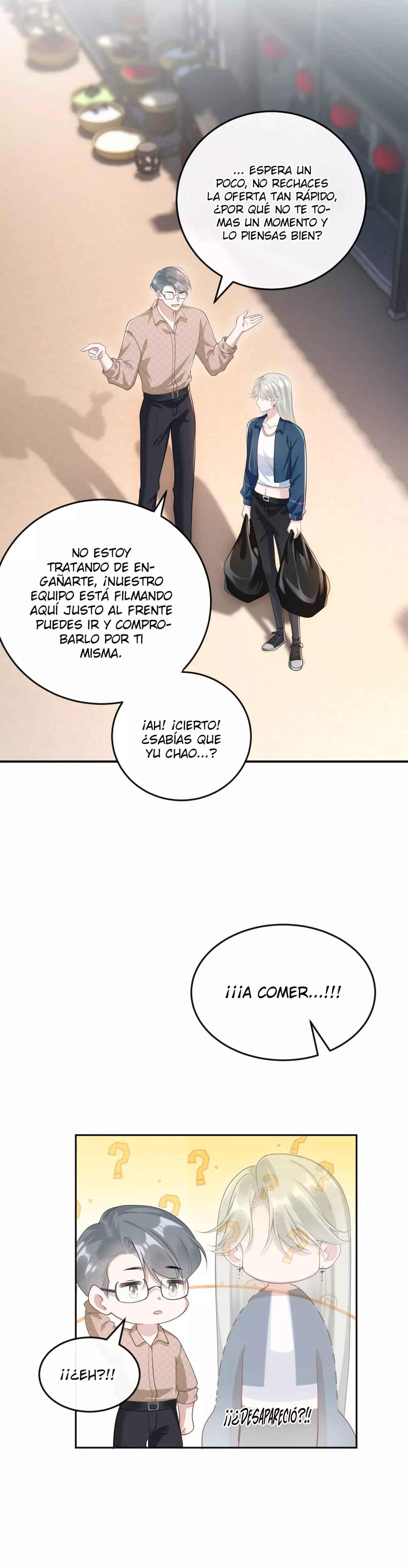 Ella parece estar coqueteando conmigo. Capitulo 6 página 21