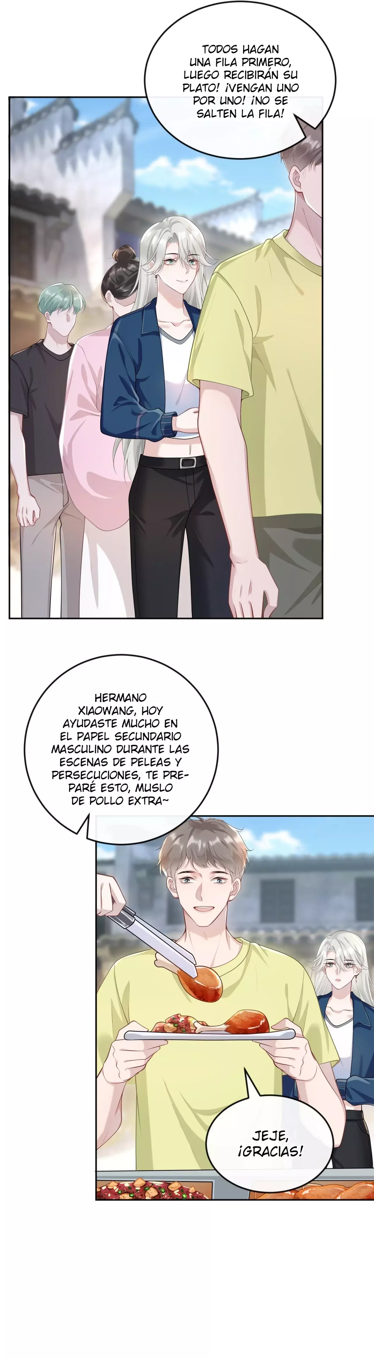 Ella parece estar coqueteando conmigo. Capitulo 6 página 22