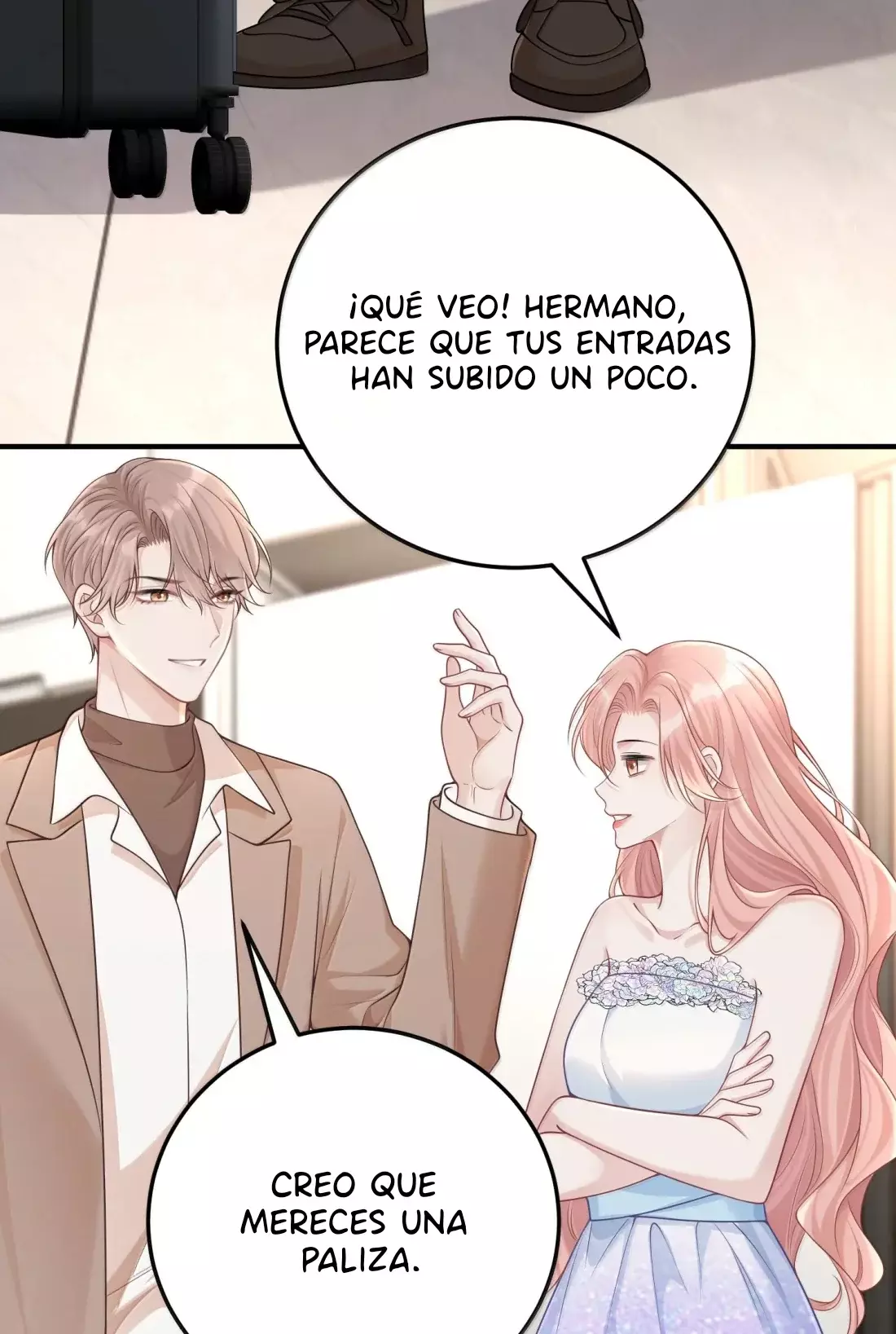 Ella parece estar coqueteando conmigo. Capitulo 72 página 33