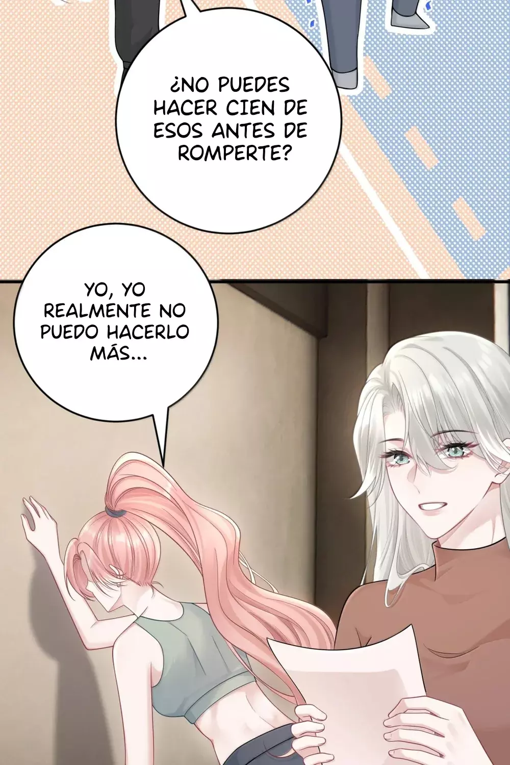 Ella parece estar coqueteando conmigo. Capitulo 76 página 35