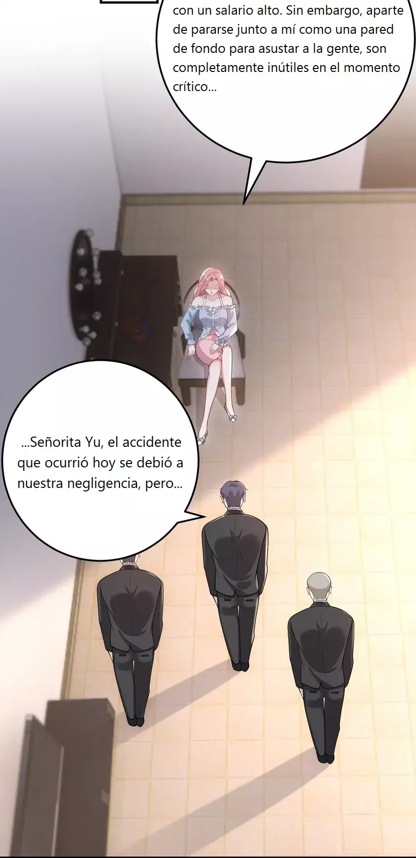 Ella parece estar coqueteando conmigo. Capitulo 8 página 31
