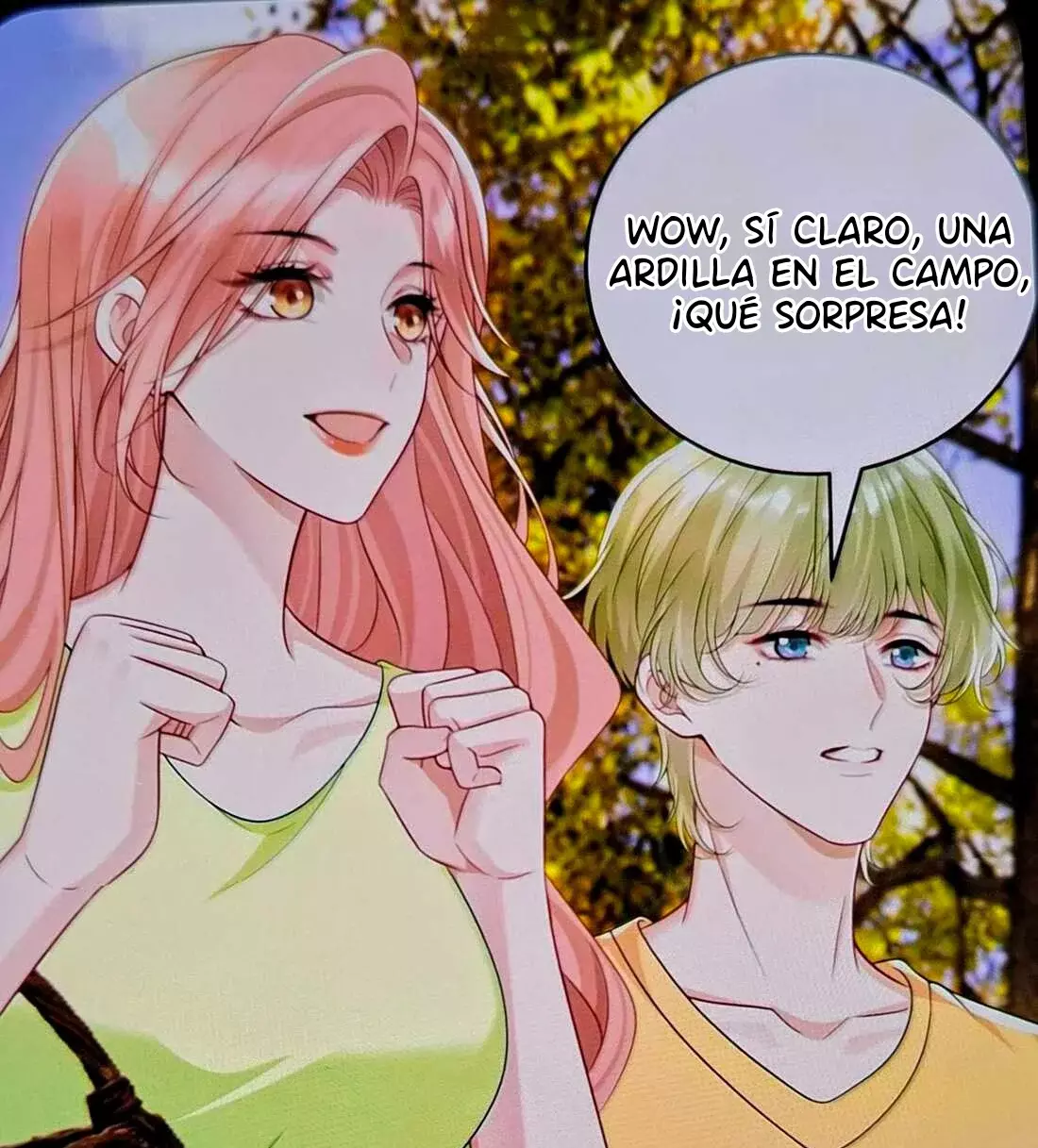 Ella parece estar coqueteando conmigo. Capitulo 90 página 34