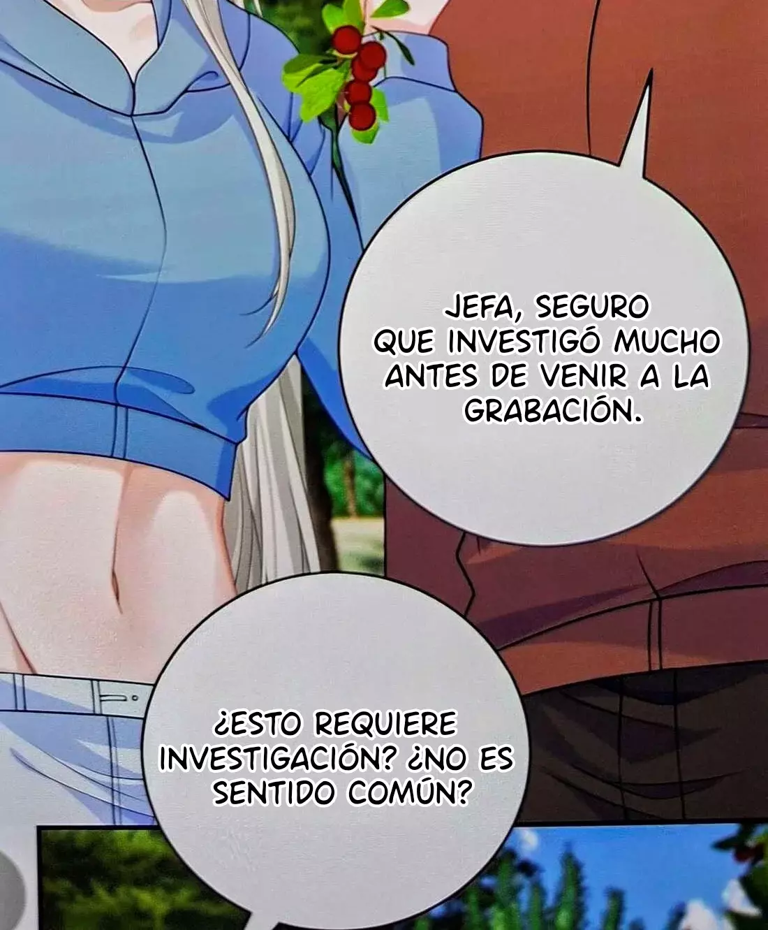Ella parece estar coqueteando conmigo. Capitulo 91 página 19