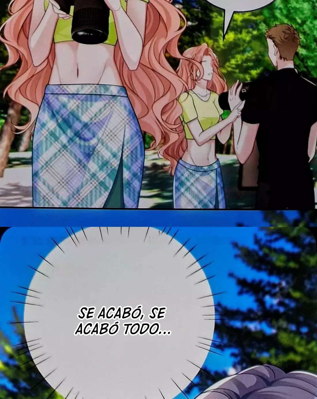 Ella parece estar coqueteando conmigo. Capitulo 92 página 54