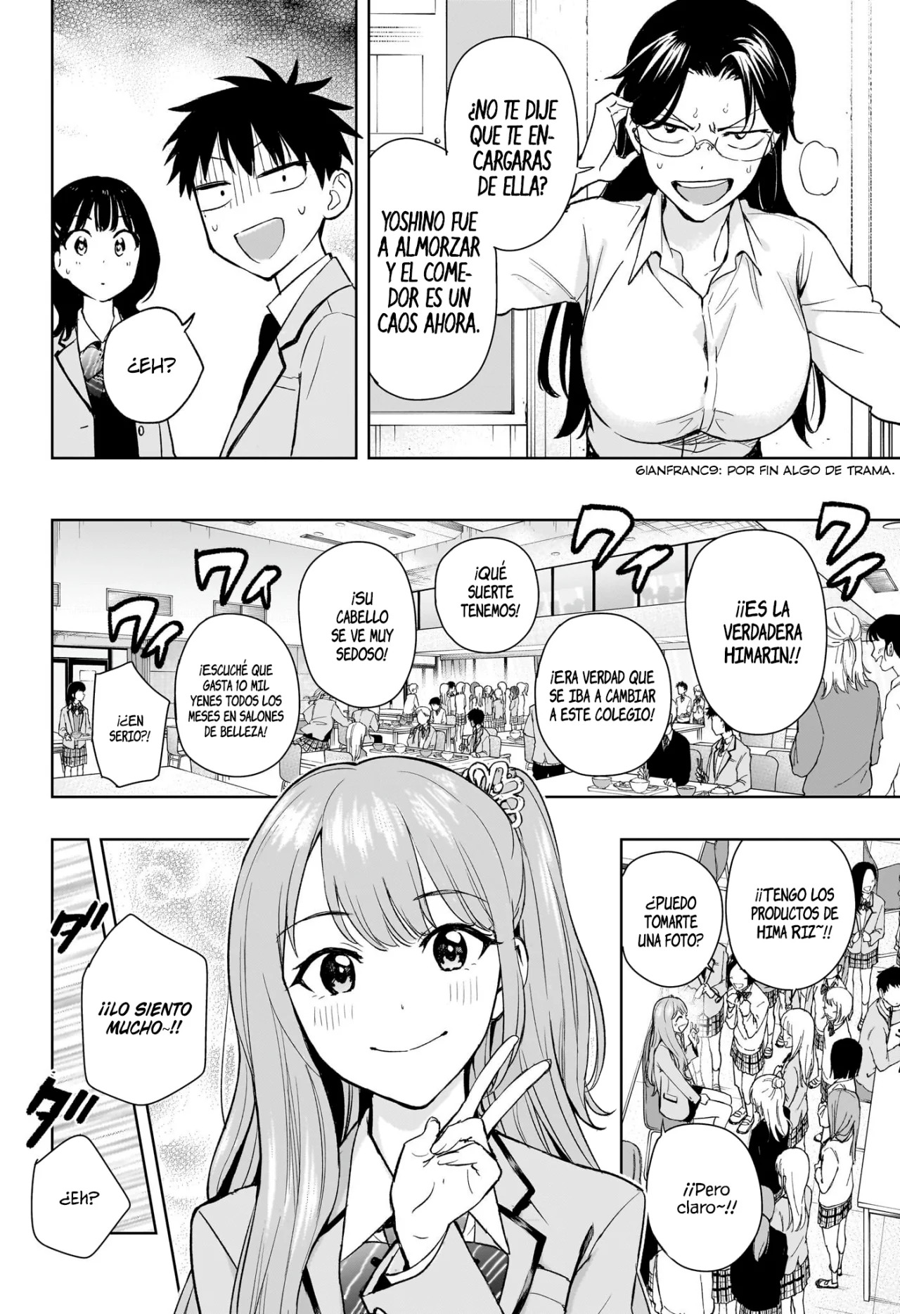 Hima-Ten! Capitulo 1: La presidenta colegiala y un amo de casa página 29