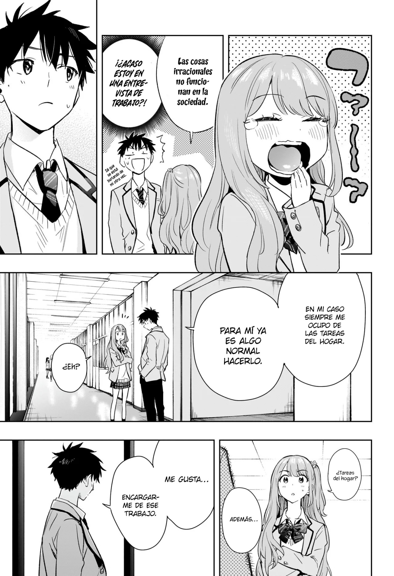 Hima-Ten! Capitulo 1: La presidenta colegiala y un amo de casa página 36