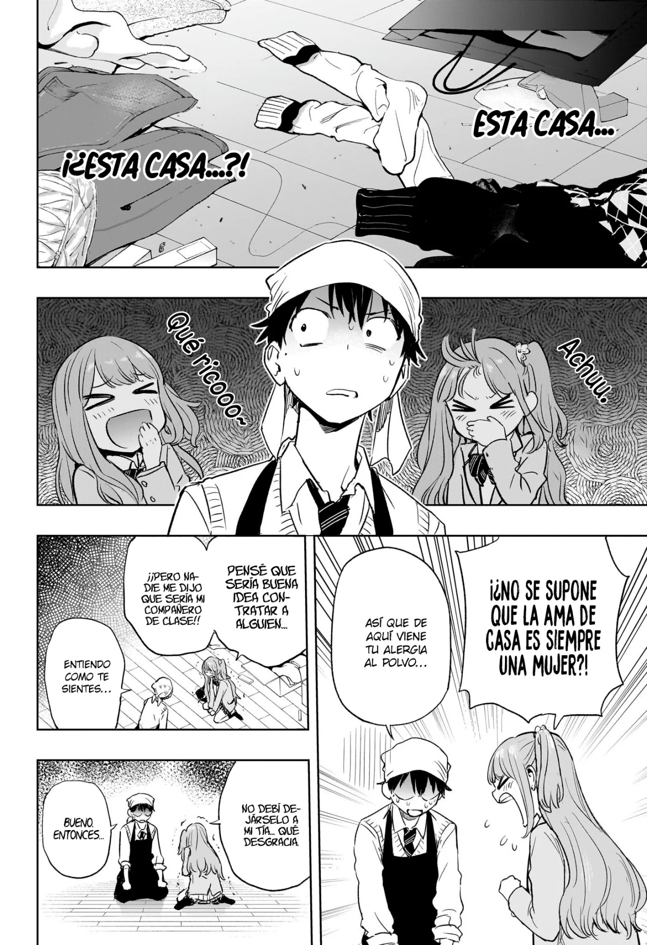 Hima-Ten! Capitulo 1: La presidenta colegiala y un amo de casa página 52