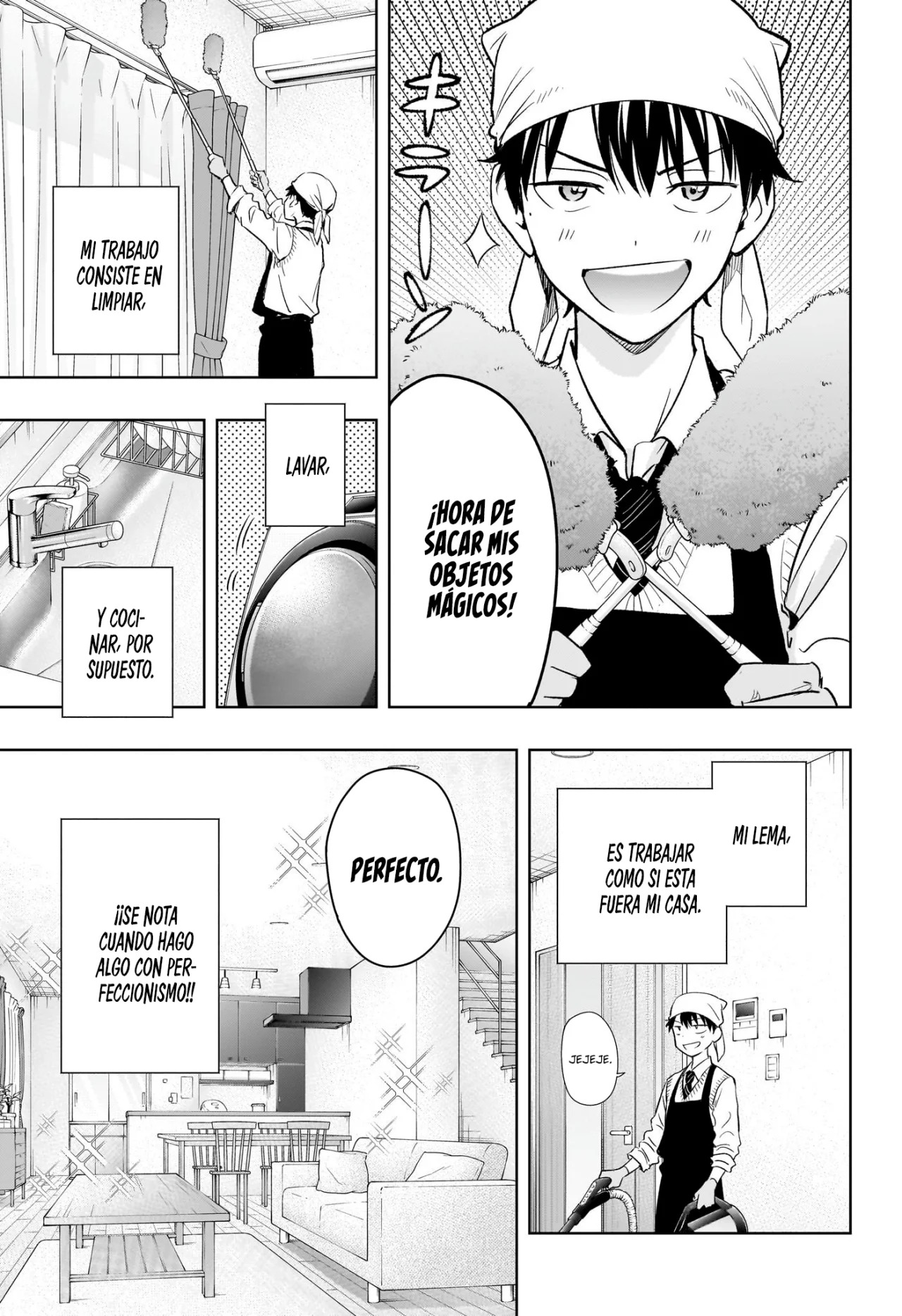 Hima-Ten! Capitulo 1: La presidenta colegiala y un amo de casa página 6