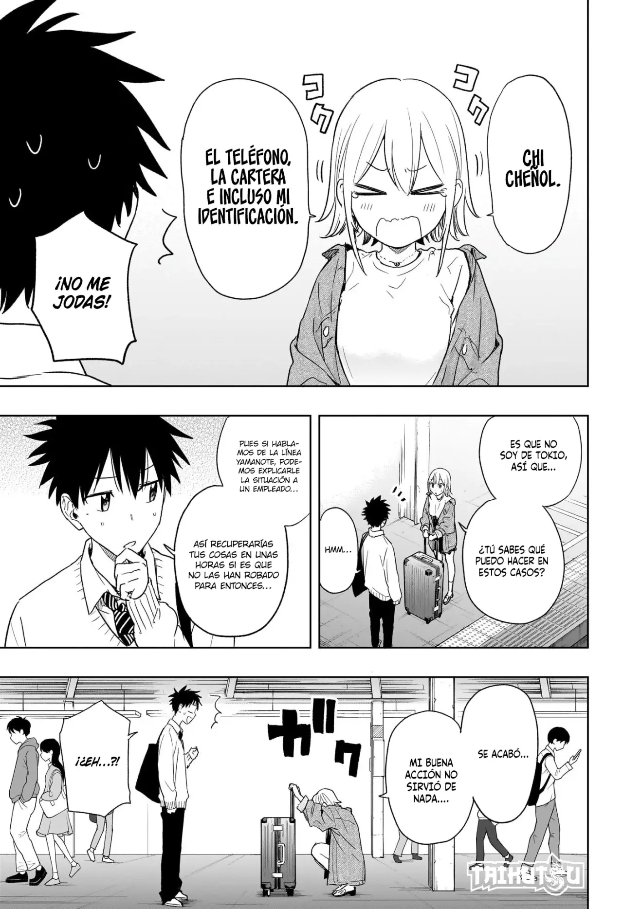 Hima-Ten! Capitulo 11: La kouhai de Himari. página 8
