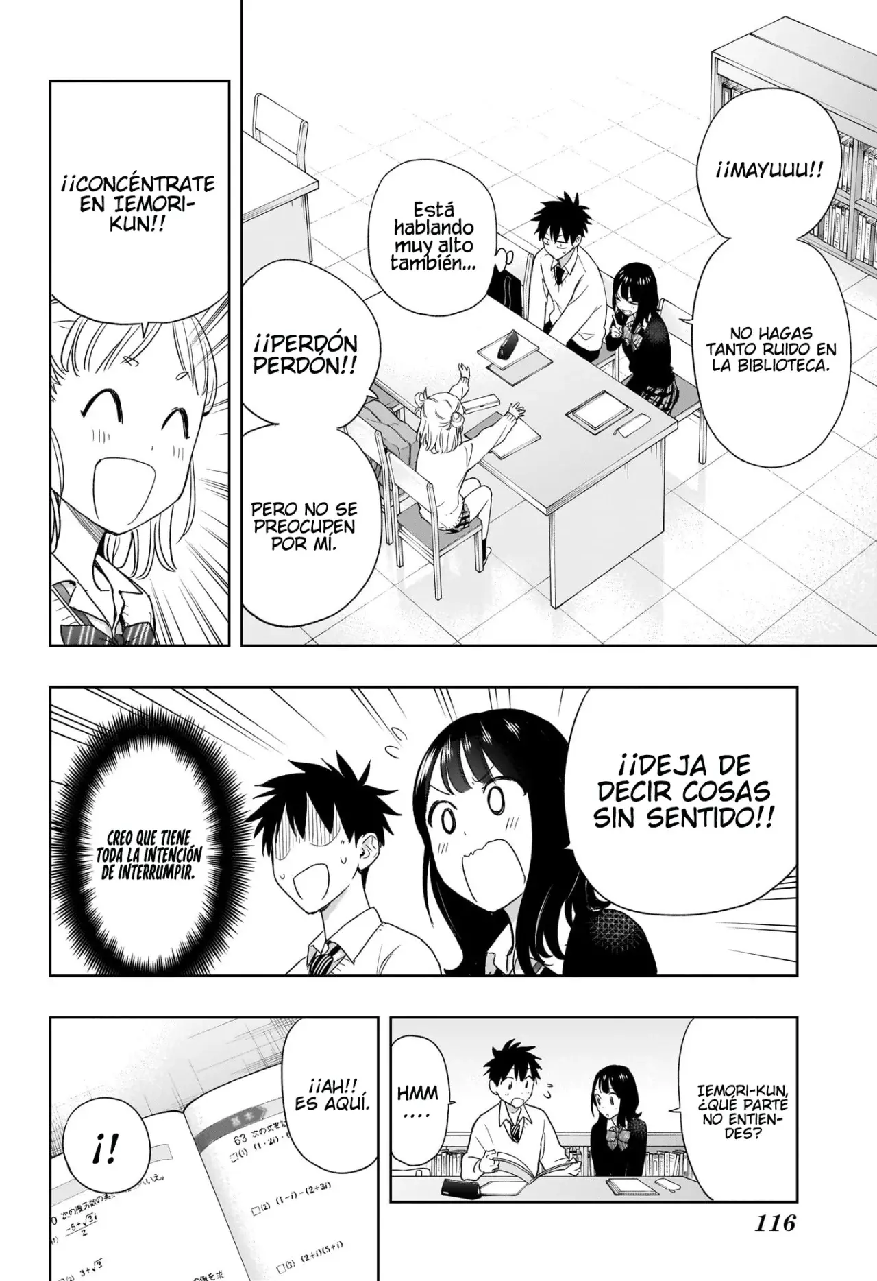 Hima-Ten! Capitulo 13: Grupo de estudio página 9
