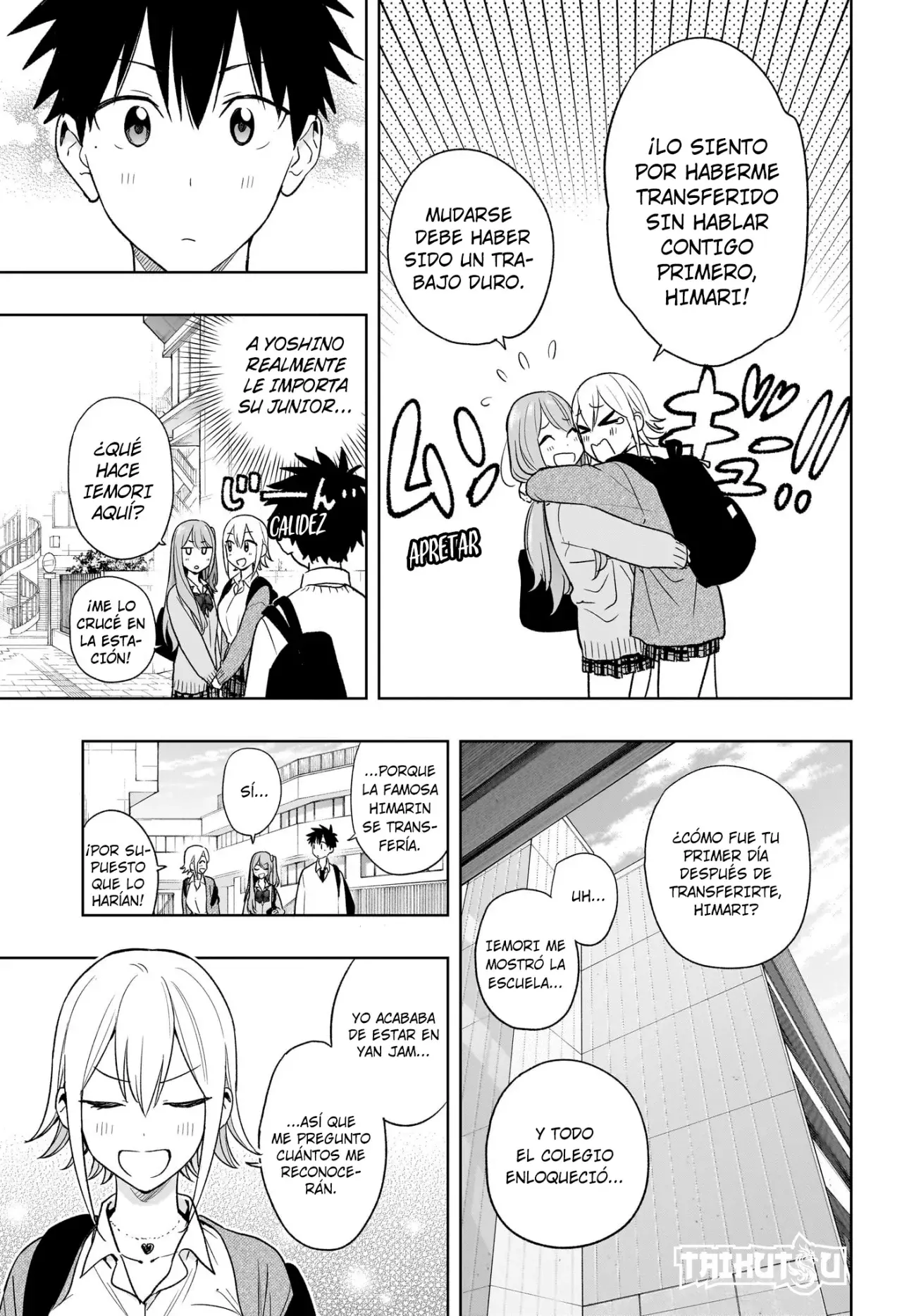 Hima-Ten! Capitulo 16: Kanna, la estudiante transferida. página 10
