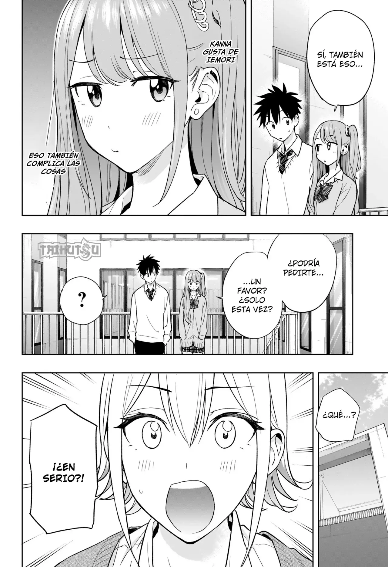 Hima-Ten! Capitulo 16: Kanna, la estudiante transferida. página 15