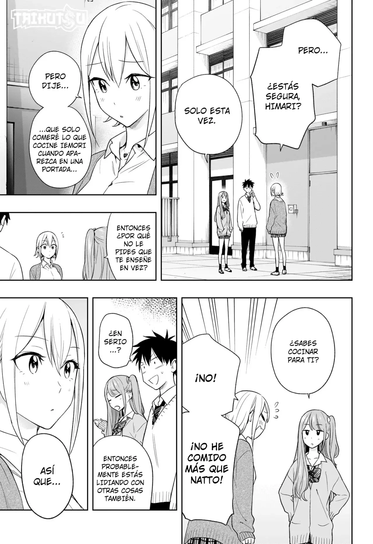 Hima-Ten! Capitulo 16: Kanna, la estudiante transferida. página 16