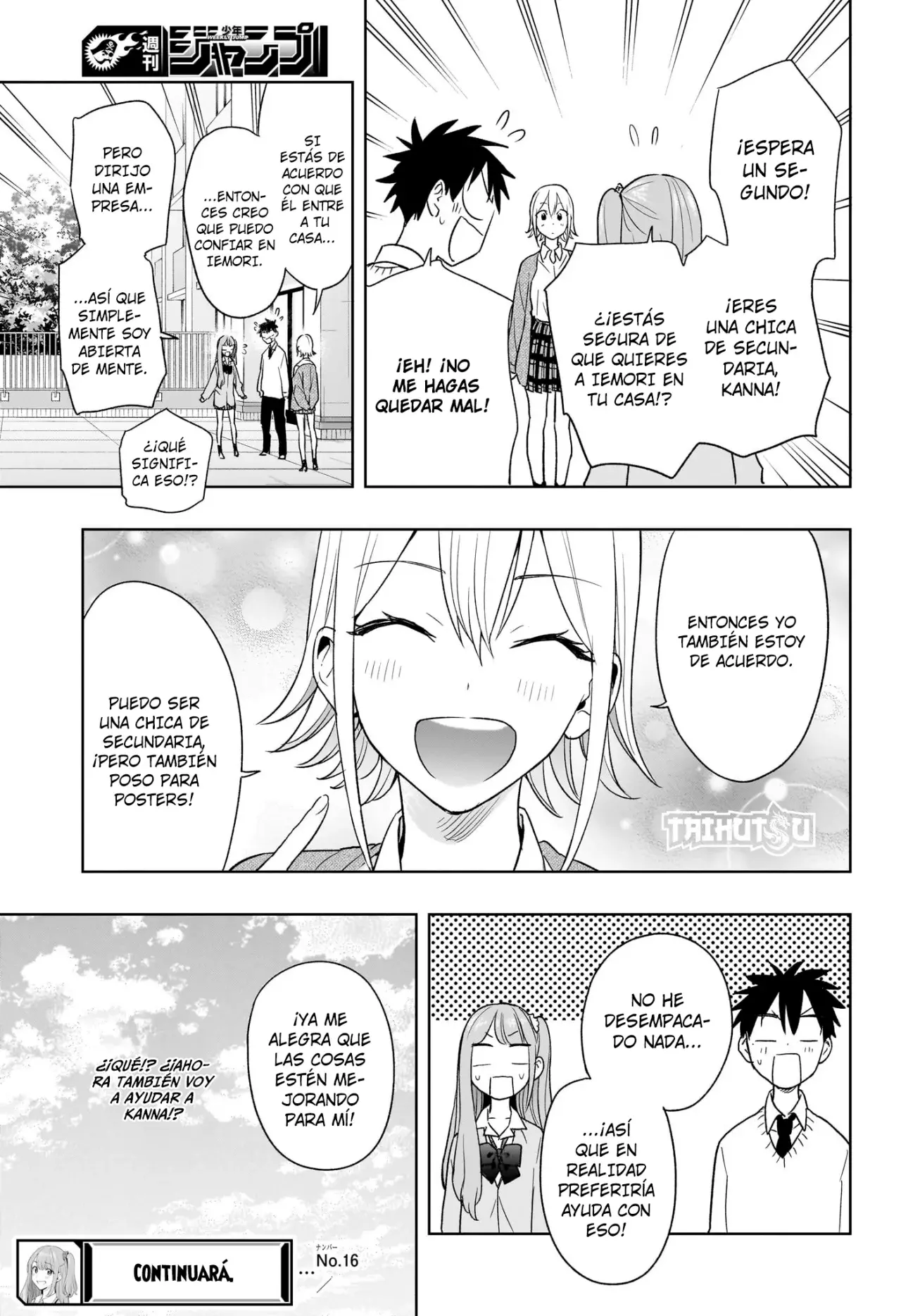 Hima-Ten! Capitulo 16: Kanna, la estudiante transferida. página 20