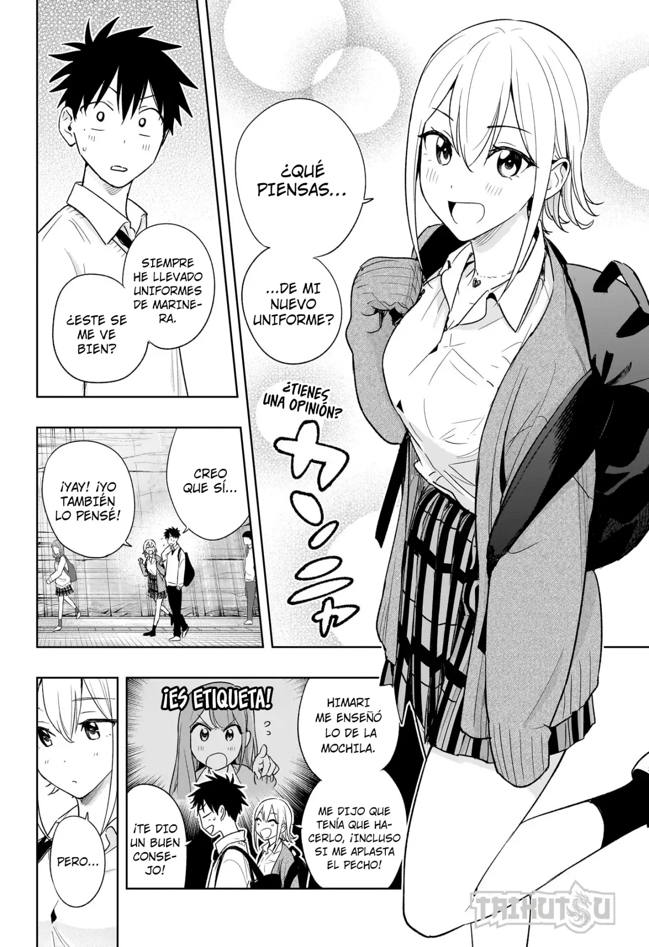 Hima-Ten! Capitulo 16: Kanna, la estudiante transferida. página 7
