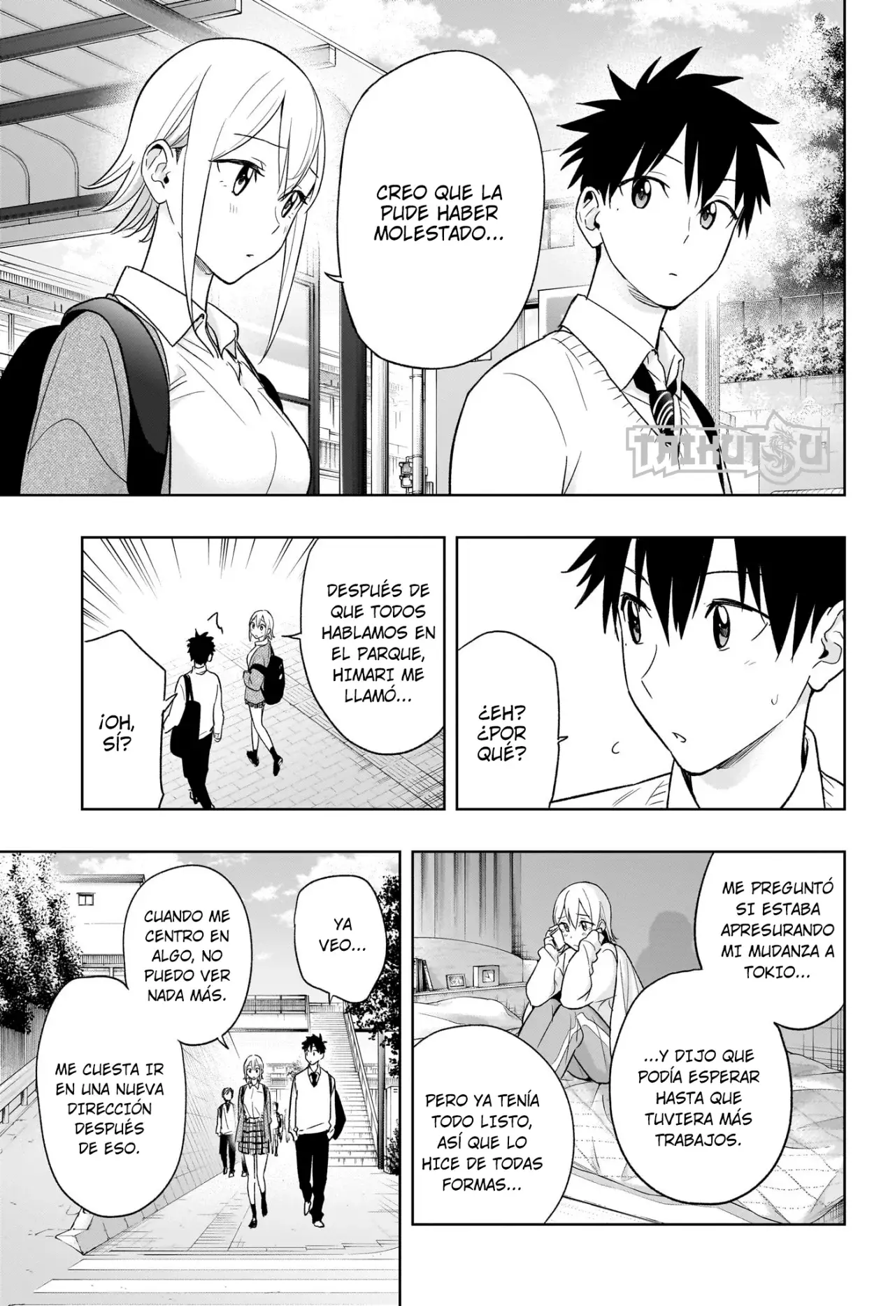 Hima-Ten! Capitulo 16: Kanna, la estudiante transferida. página 8