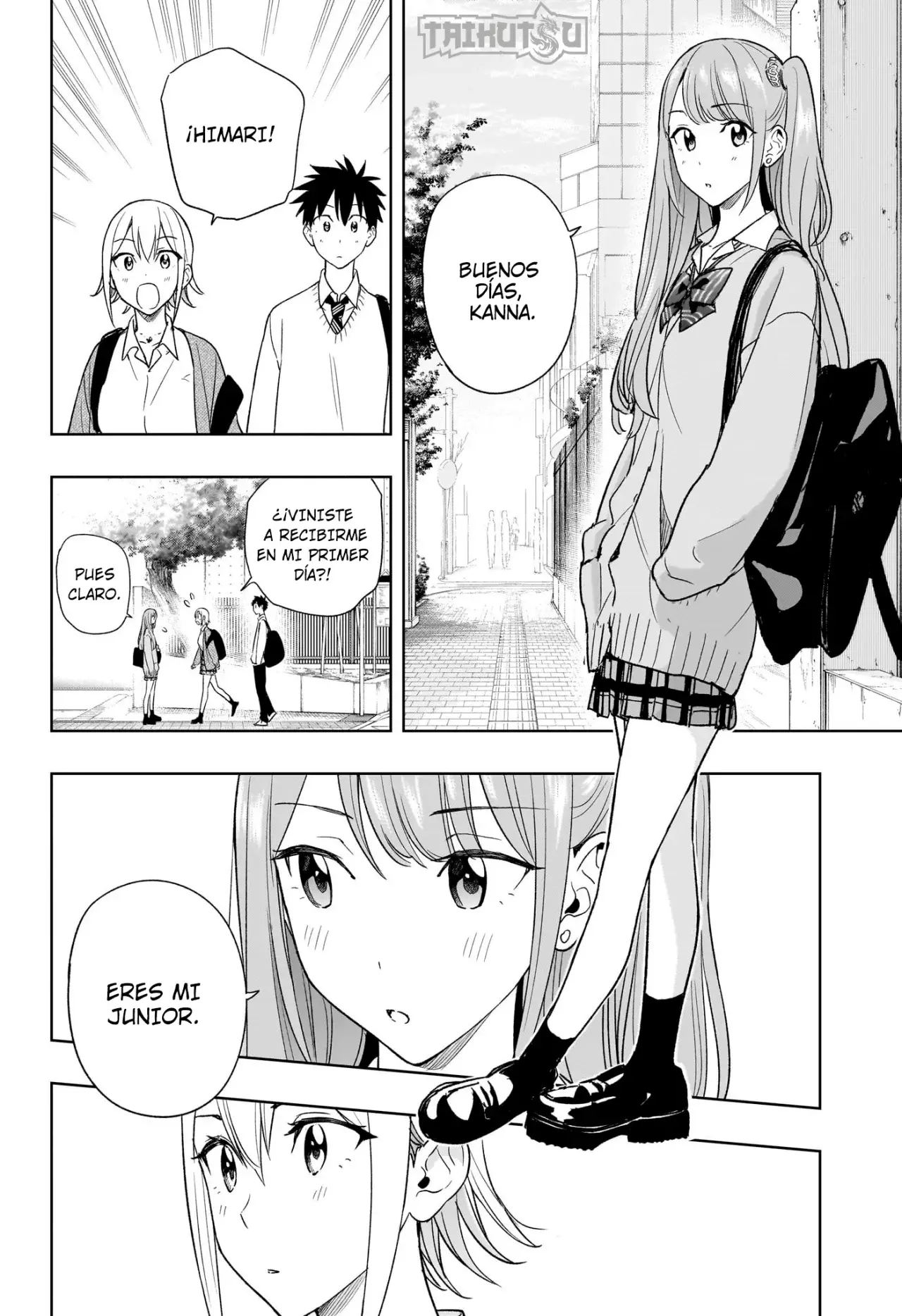 Hima-Ten! Capitulo 16: Kanna, la estudiante transferida. página 9