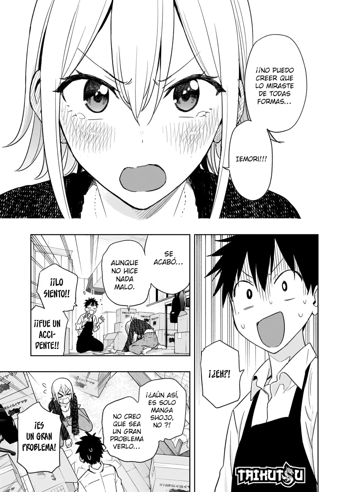 Hima-Ten! Capitulo 17: Kanna está desempacando. página 12