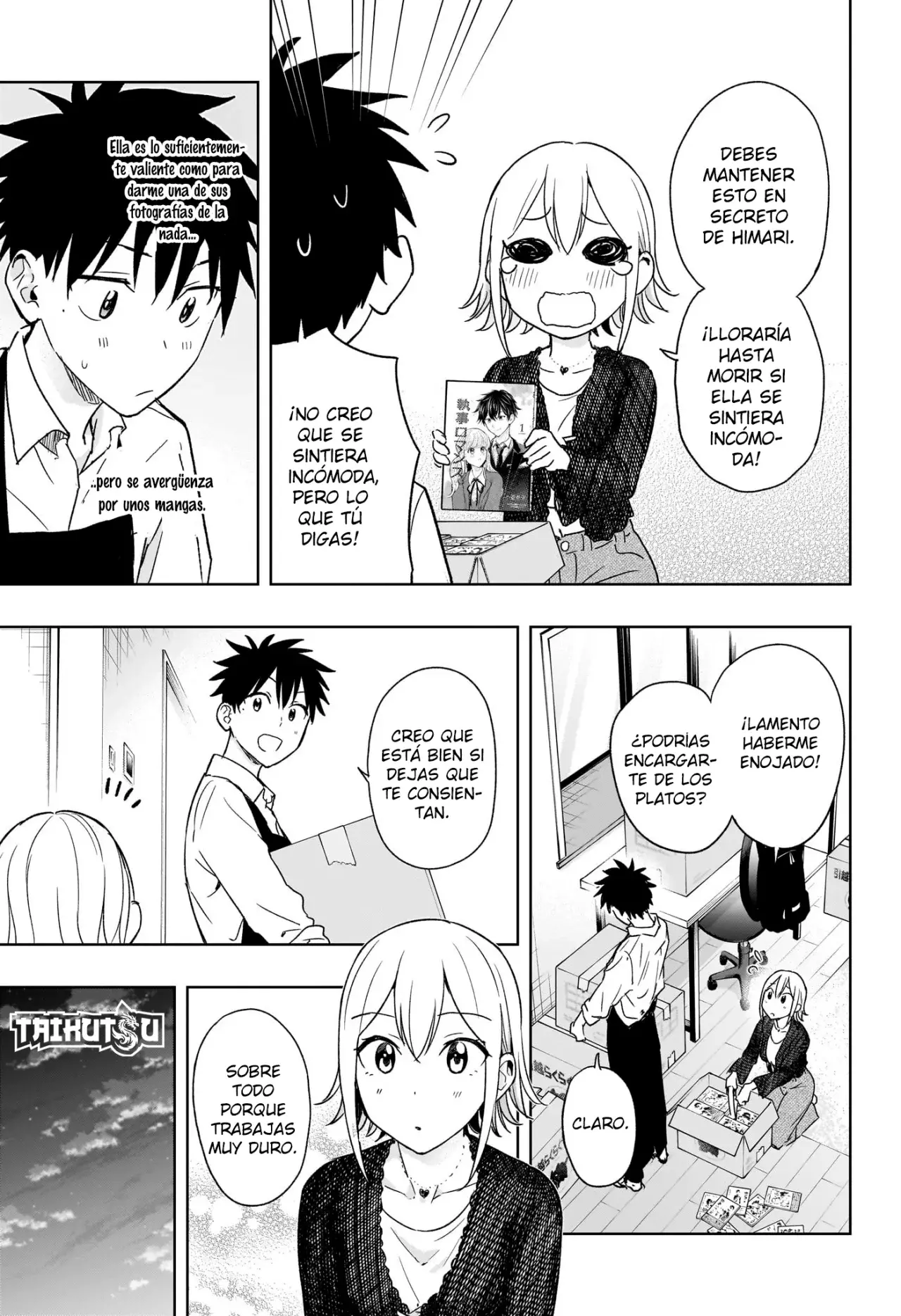 Hima-Ten! Capitulo 17: Kanna está desempacando. página 14