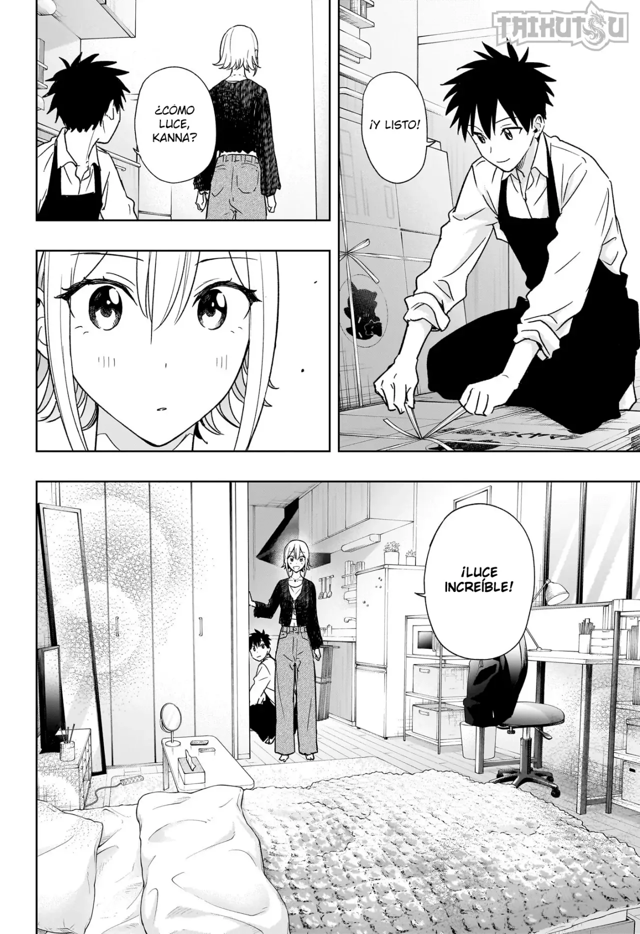 Hima-Ten! Capitulo 17: Kanna está desempacando. página 15